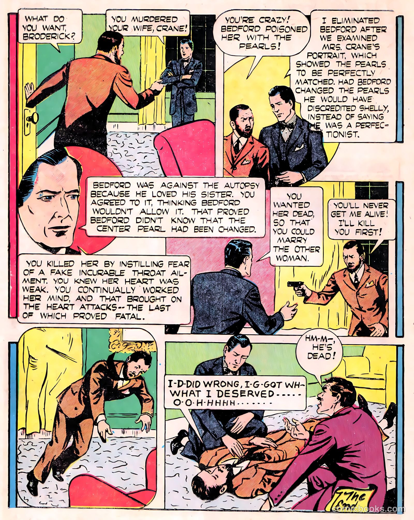 Crime Fighting Detective #15 (1951) — page 32 of 36