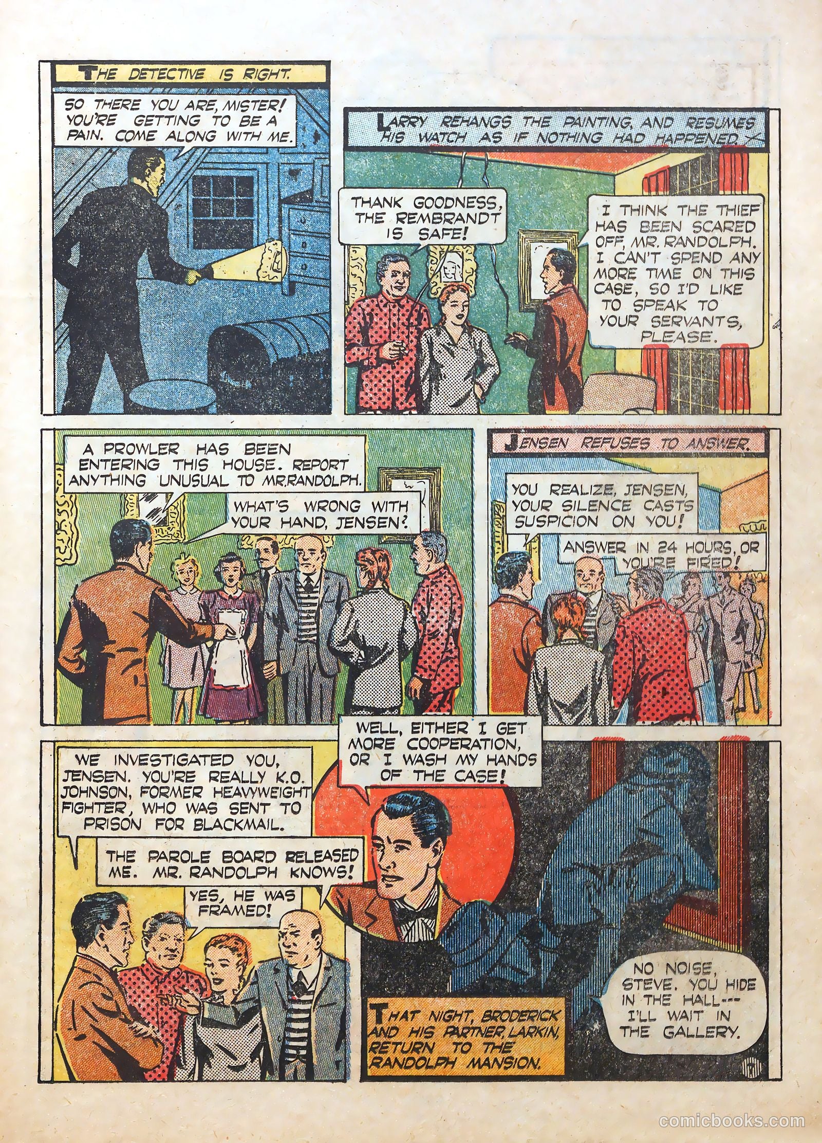 Crime Fighting Detective #16 (1951) — page 31 of 36
