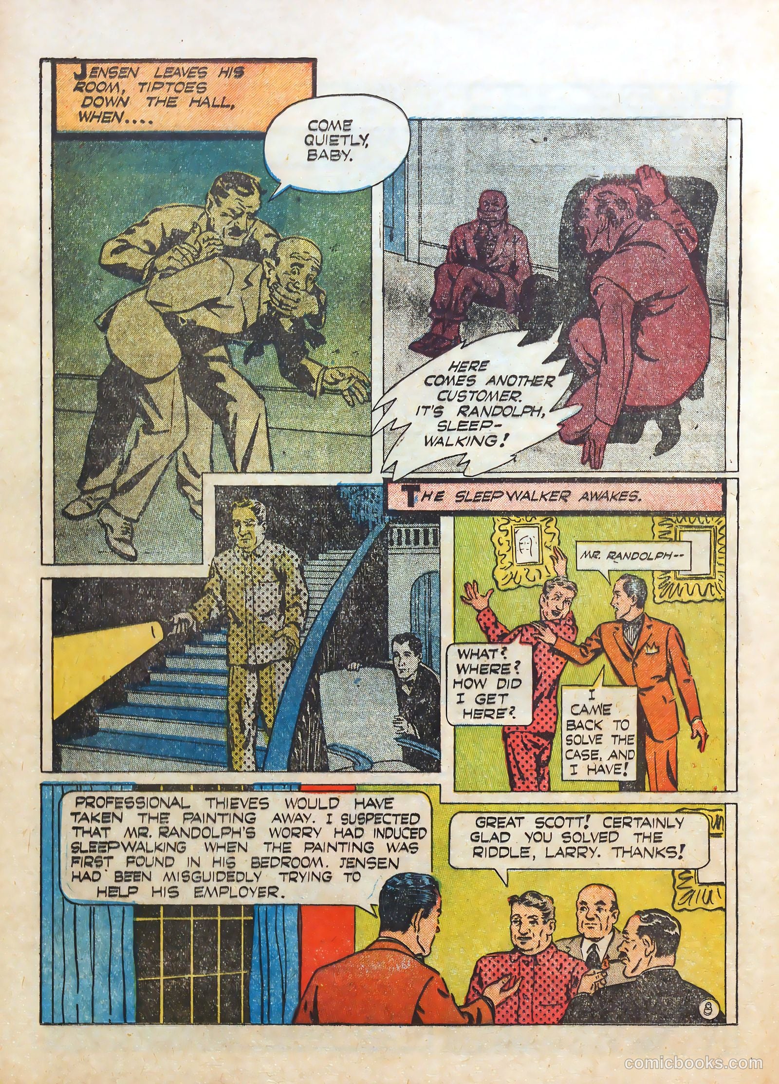 Crime Fighting Detective #16 (1951) — page 32 of 36