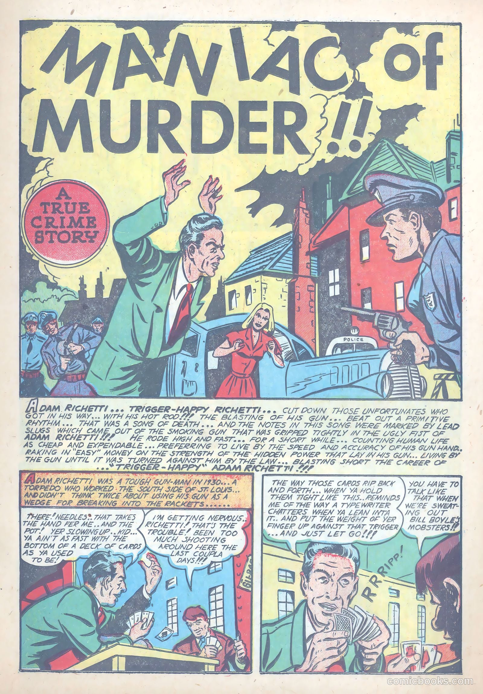 Crime Fighting Detective #17 (1951) — page 3 of 36