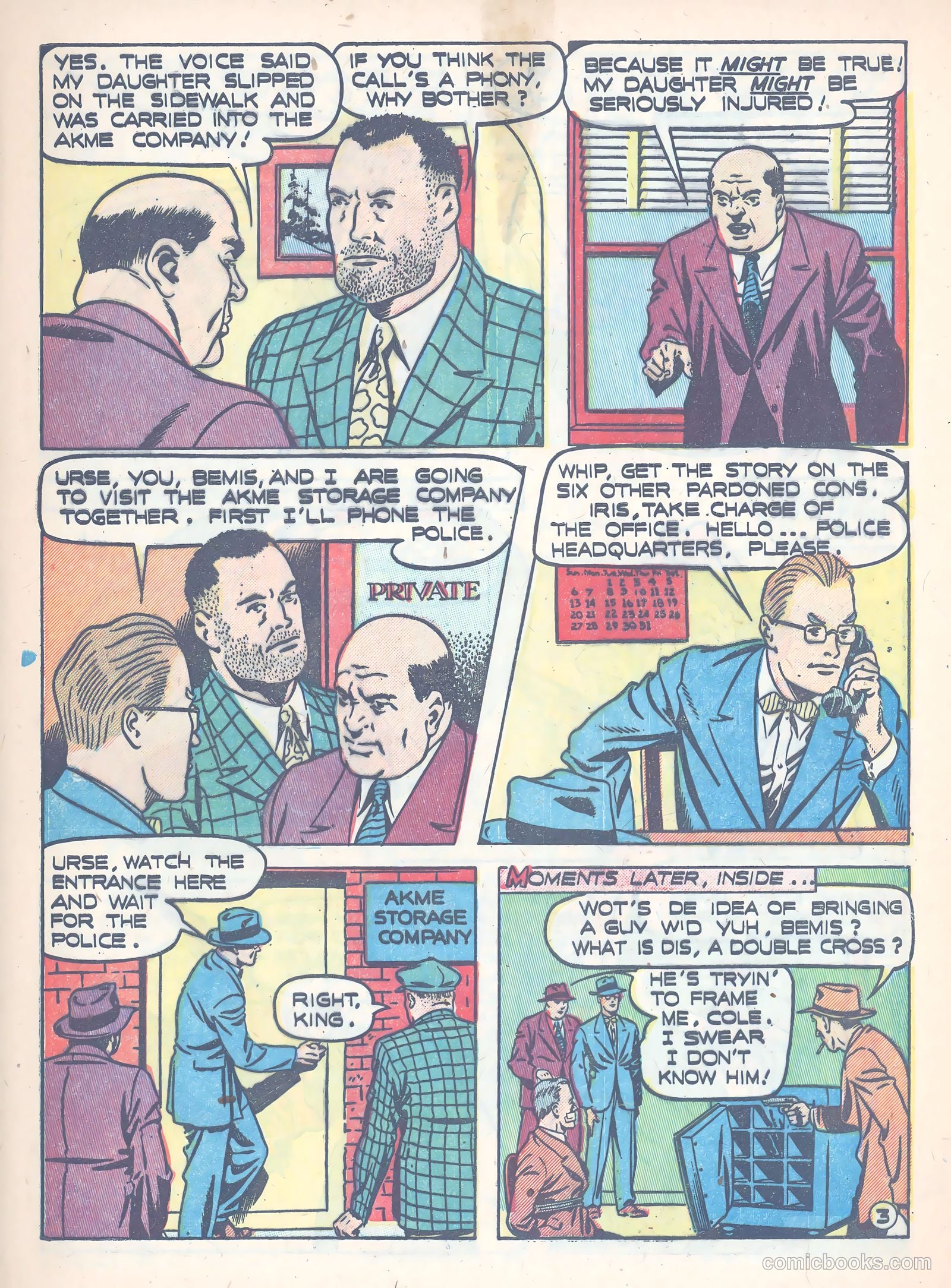 Crime Fighting Detective #17 (1951) — page 25 of 36