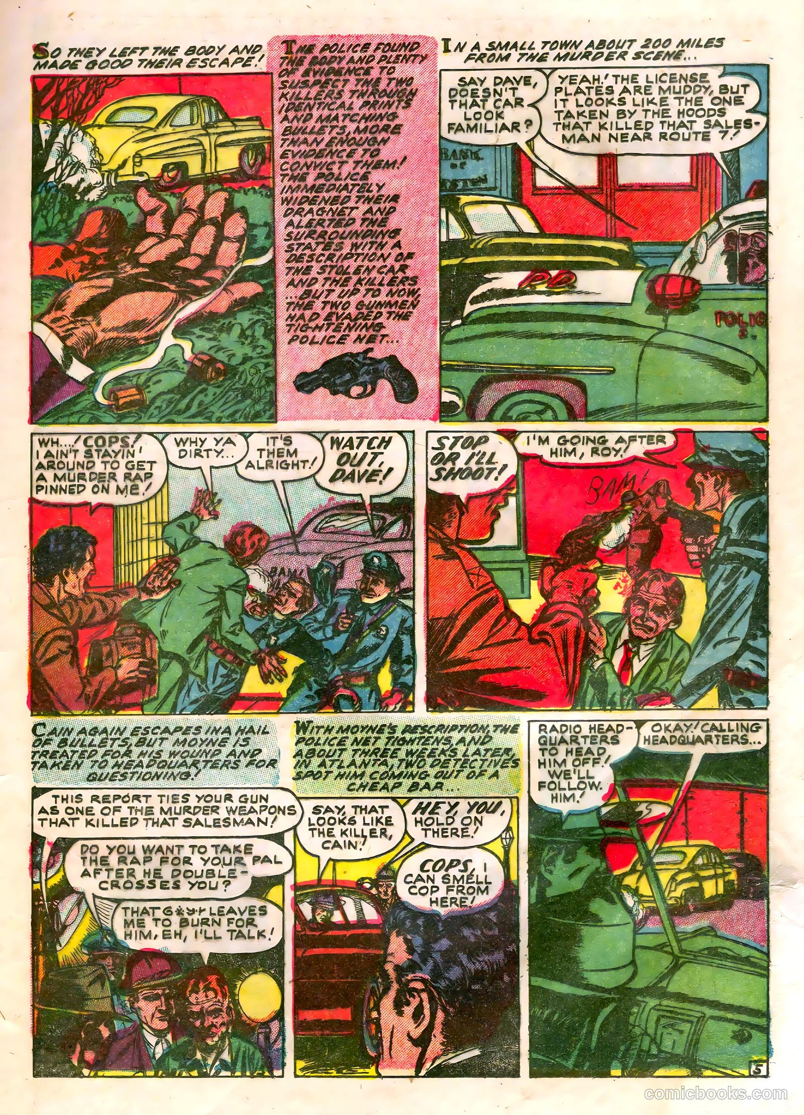 Crime Fighting Detective #18 (1952) — page 8 of 37