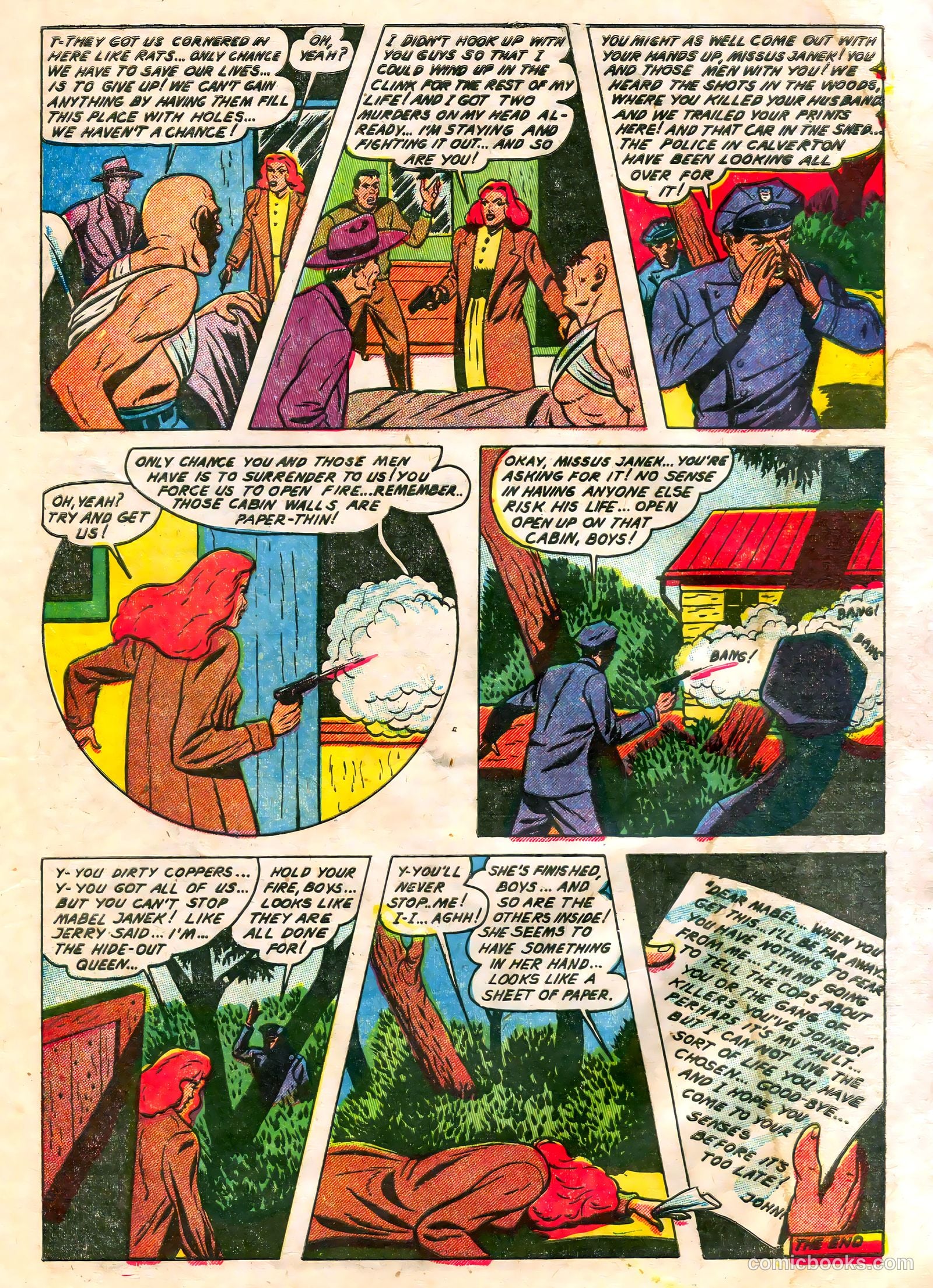 Crime Fighting Detective #18 (1952) — page 22 of 37