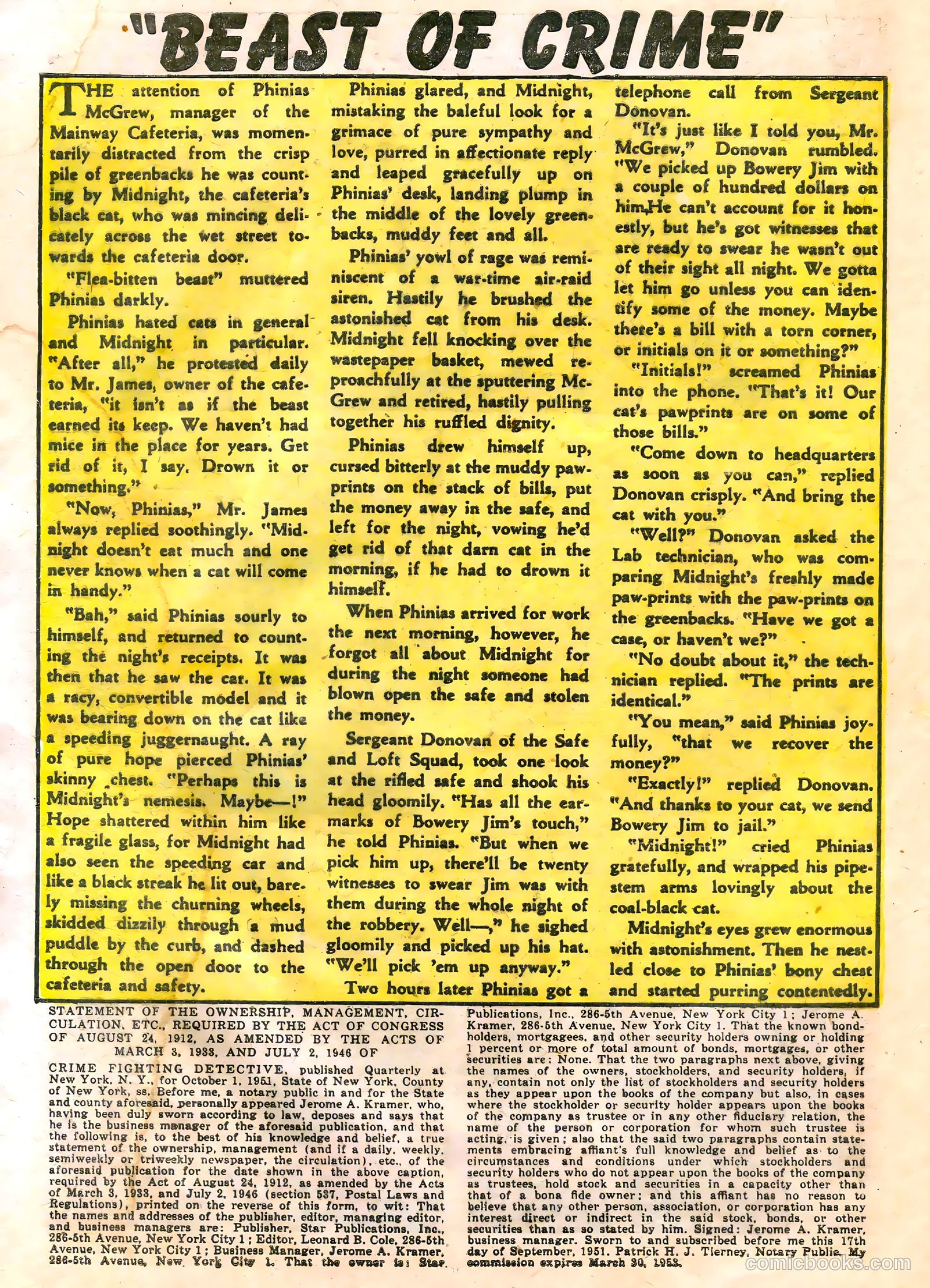 Crime Fighting Detective #18 (1952) — page 23 of 37