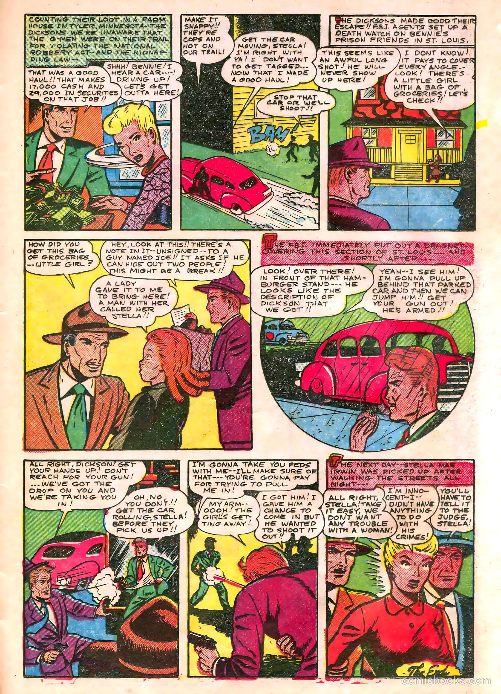 Crime Fighting Detective #18 (1952) — page 34 of 37