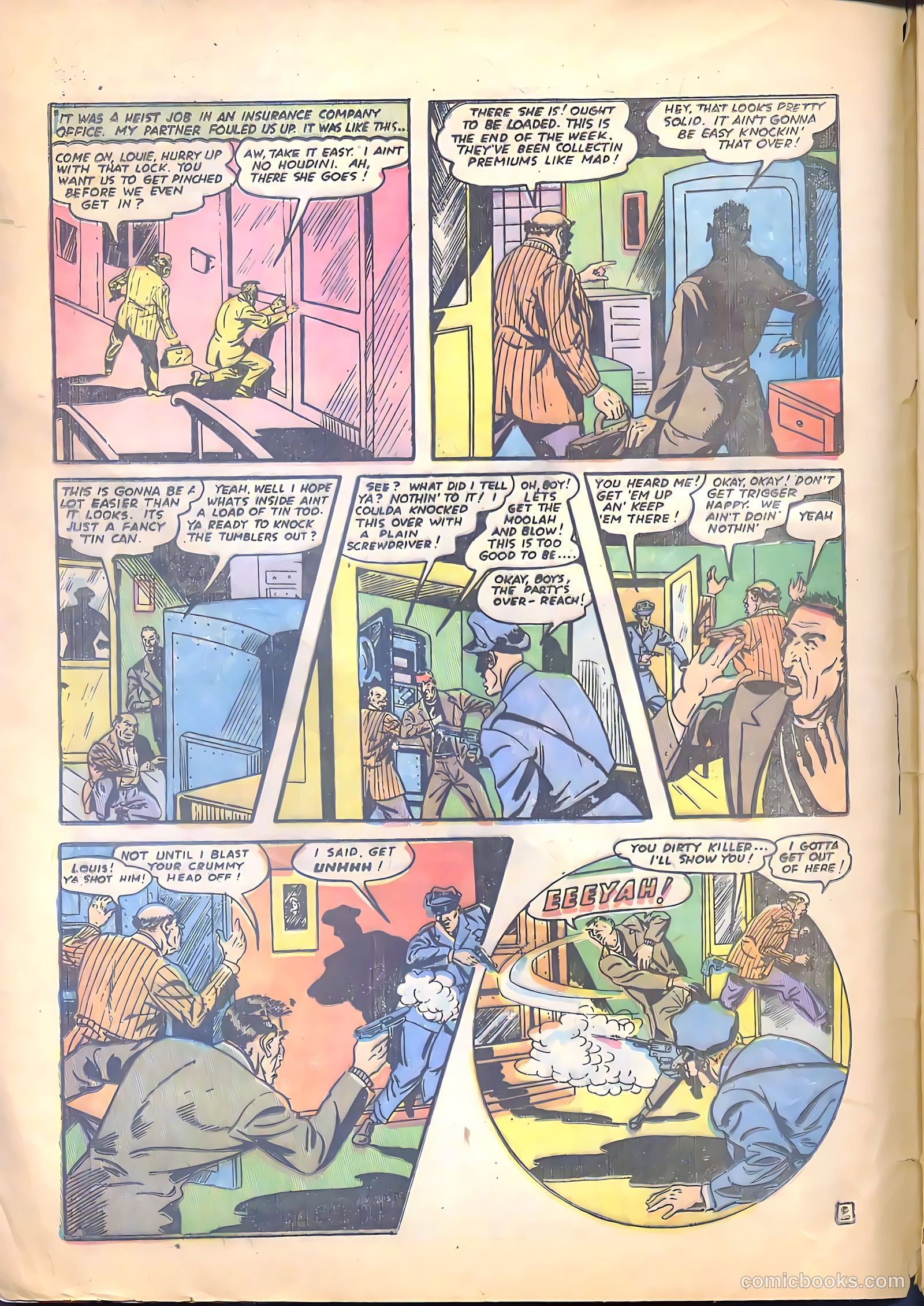 Crime Fighting Detective #19 (1952) — page 4 of 36