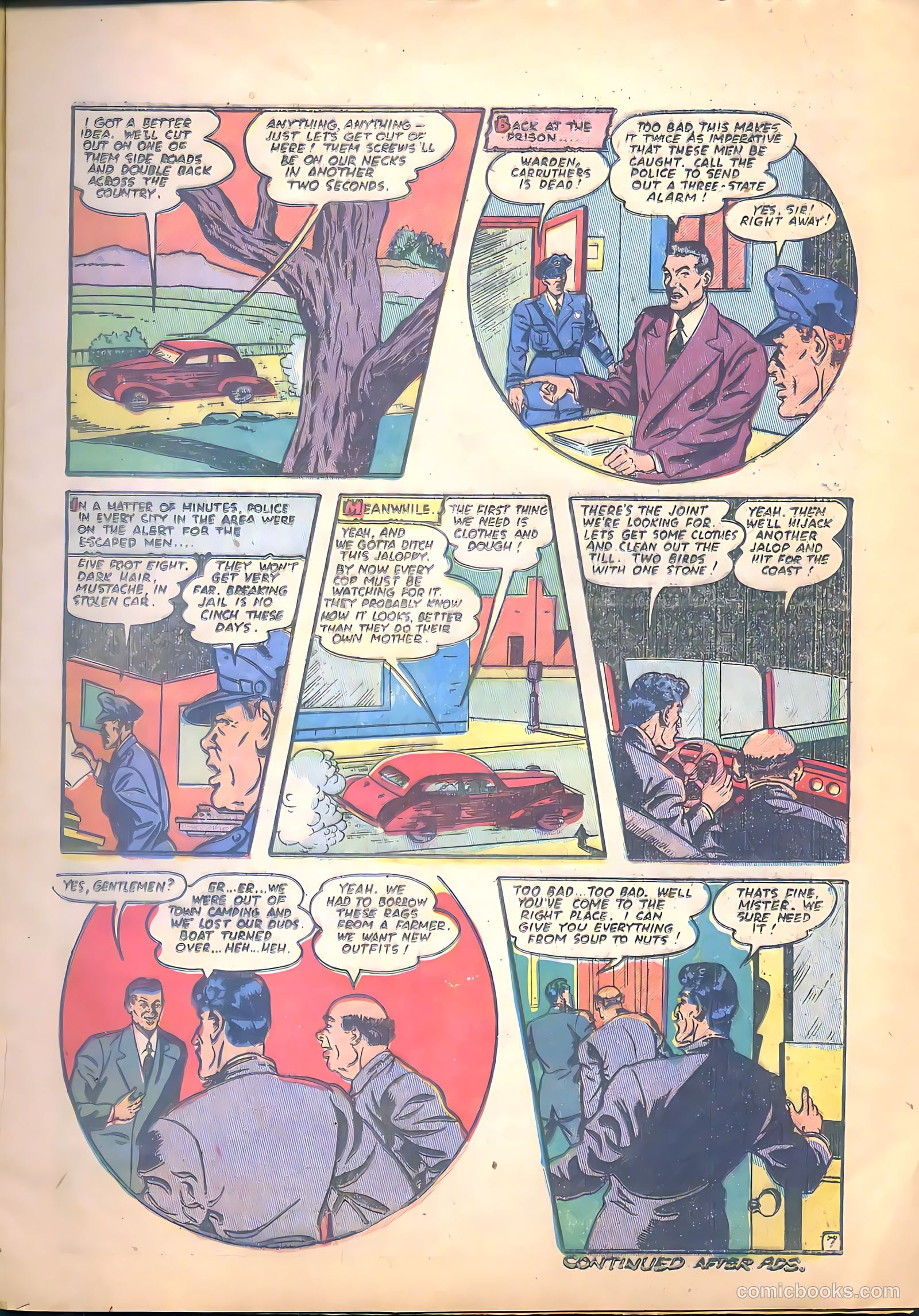 Crime Fighting Detective #19 (1952) — page 9 of 36