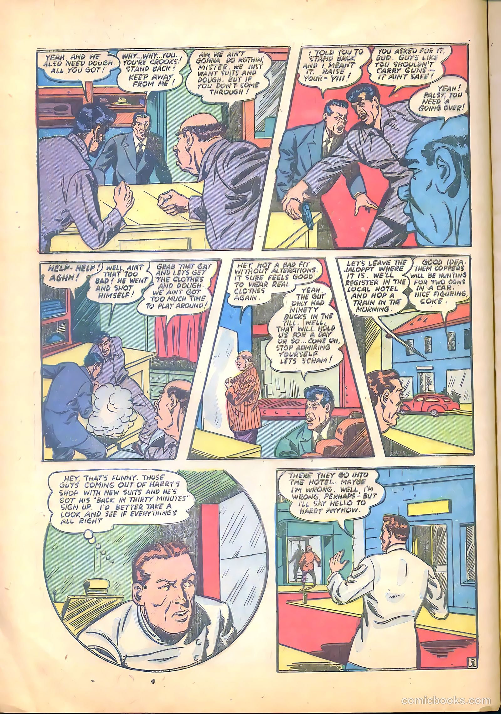 Crime Fighting Detective #19 (1952) — page 12 of 36