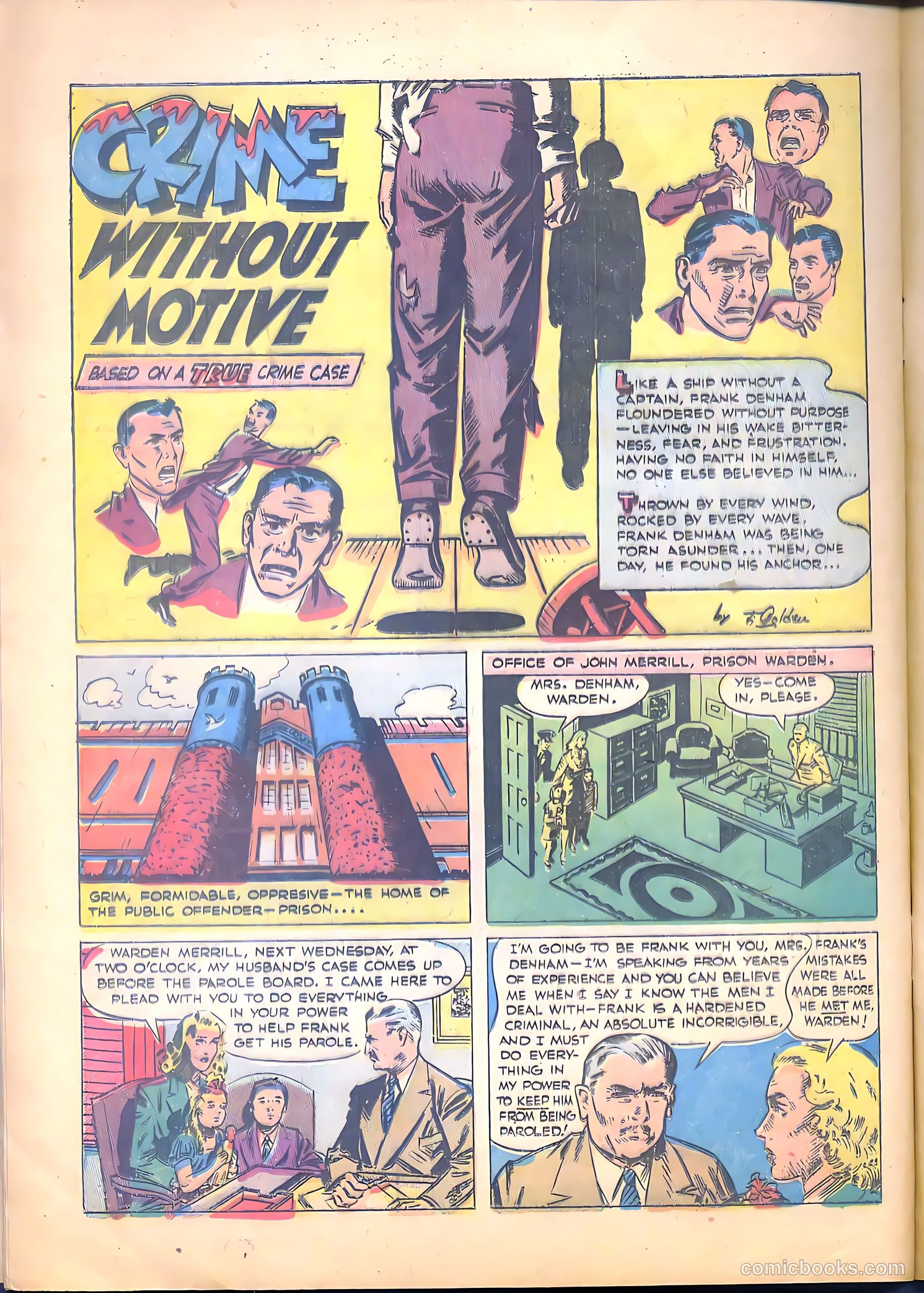 Crime Fighting Detective #19 (1952) — page 28 of 36