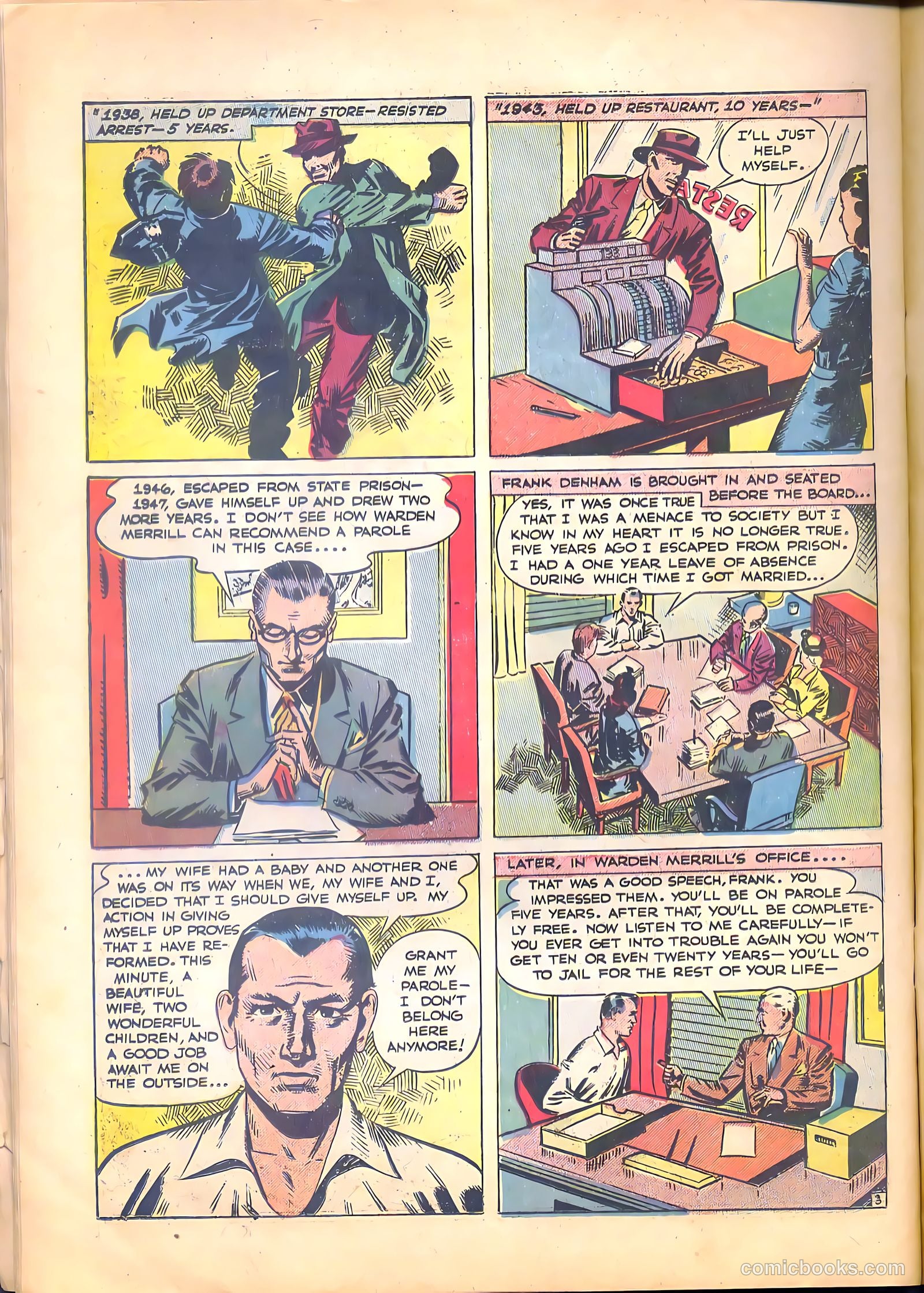 Crime Fighting Detective #19 (1952) — page 30 of 36