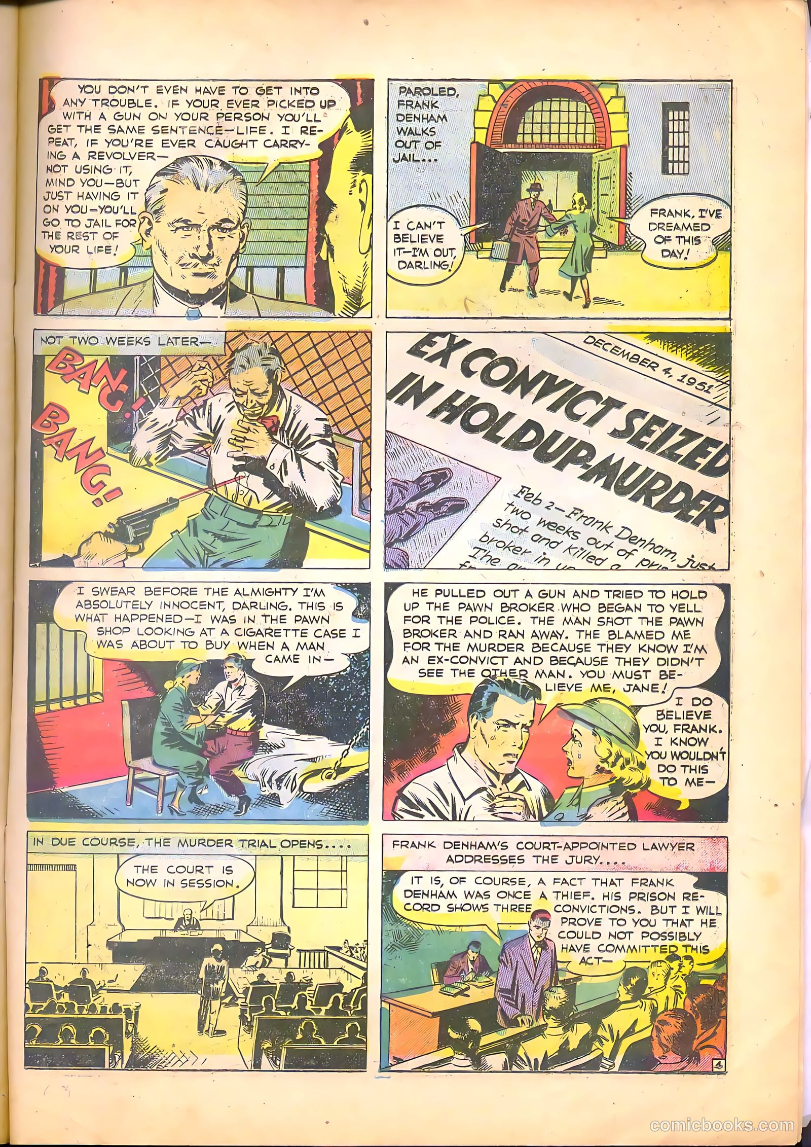 Crime Fighting Detective #19 (1952) — page 31 of 36