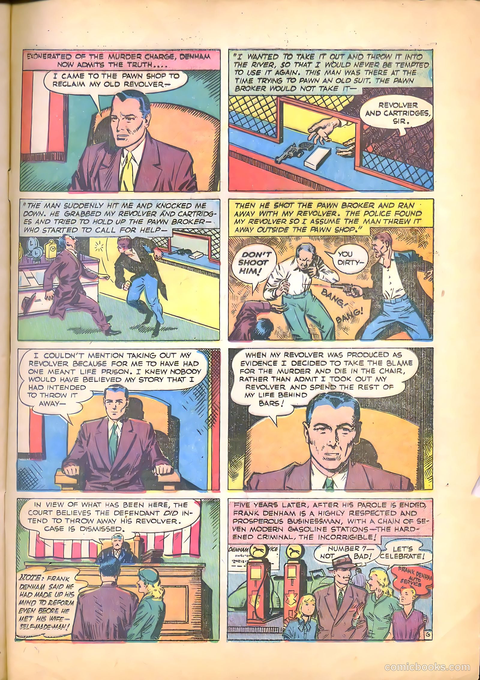 Crime Fighting Detective #19 (1952) — page 33 of 36