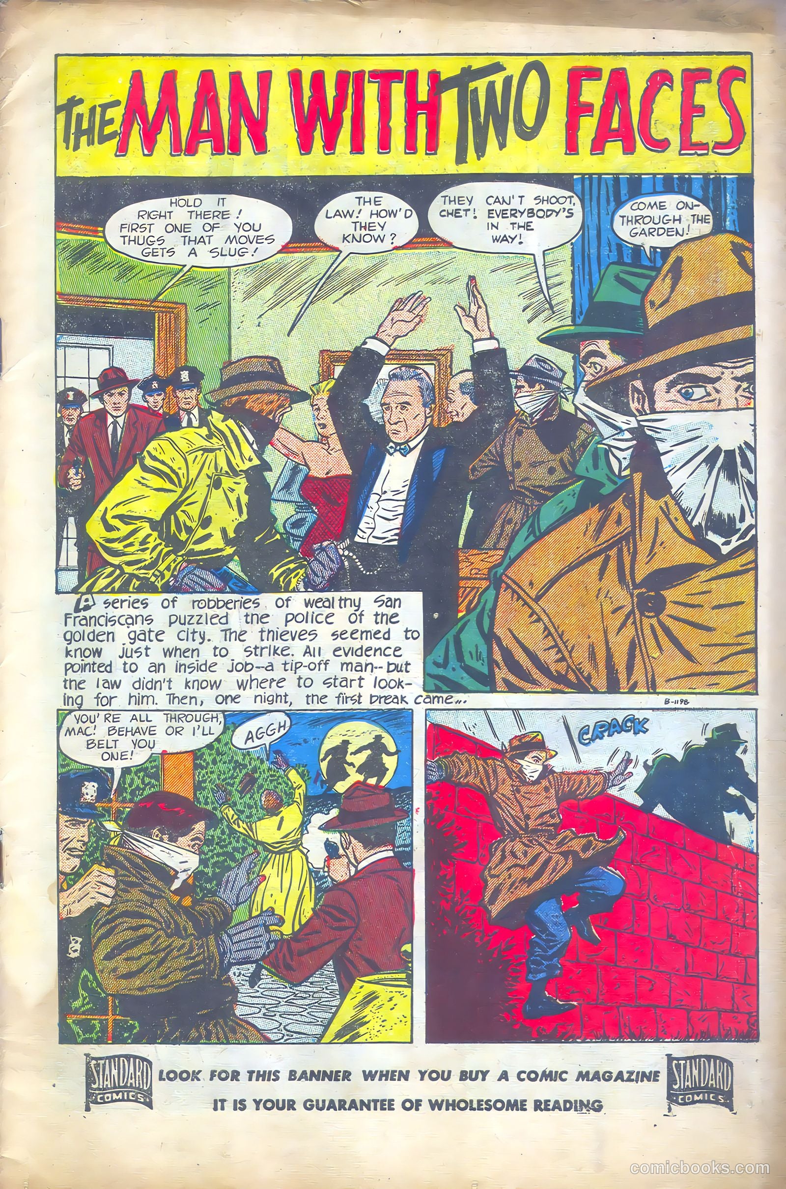 Crime Files #5 (1952) — page 3 of 36