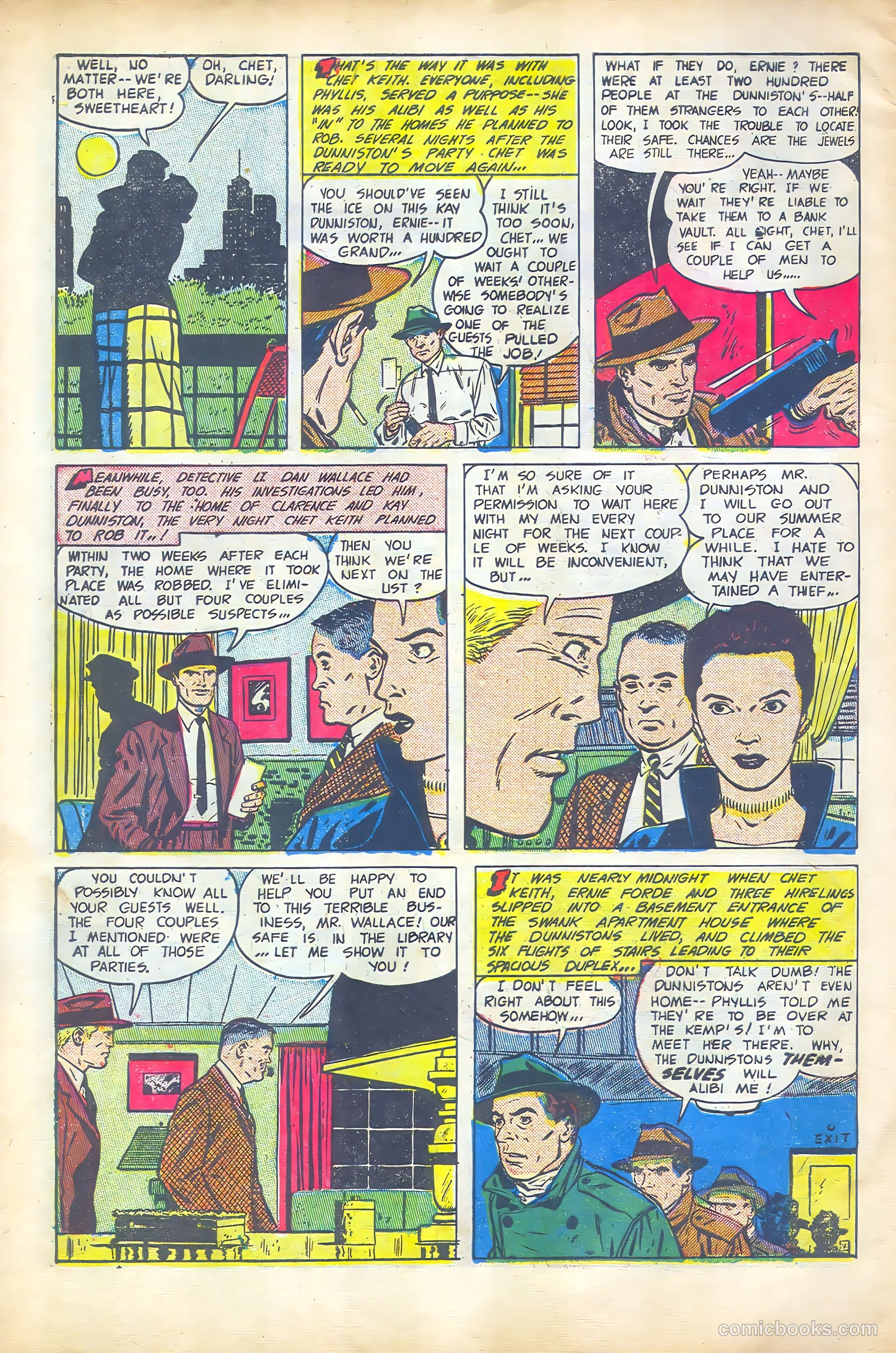 Crime Files #5 (1952) — page 6 of 36