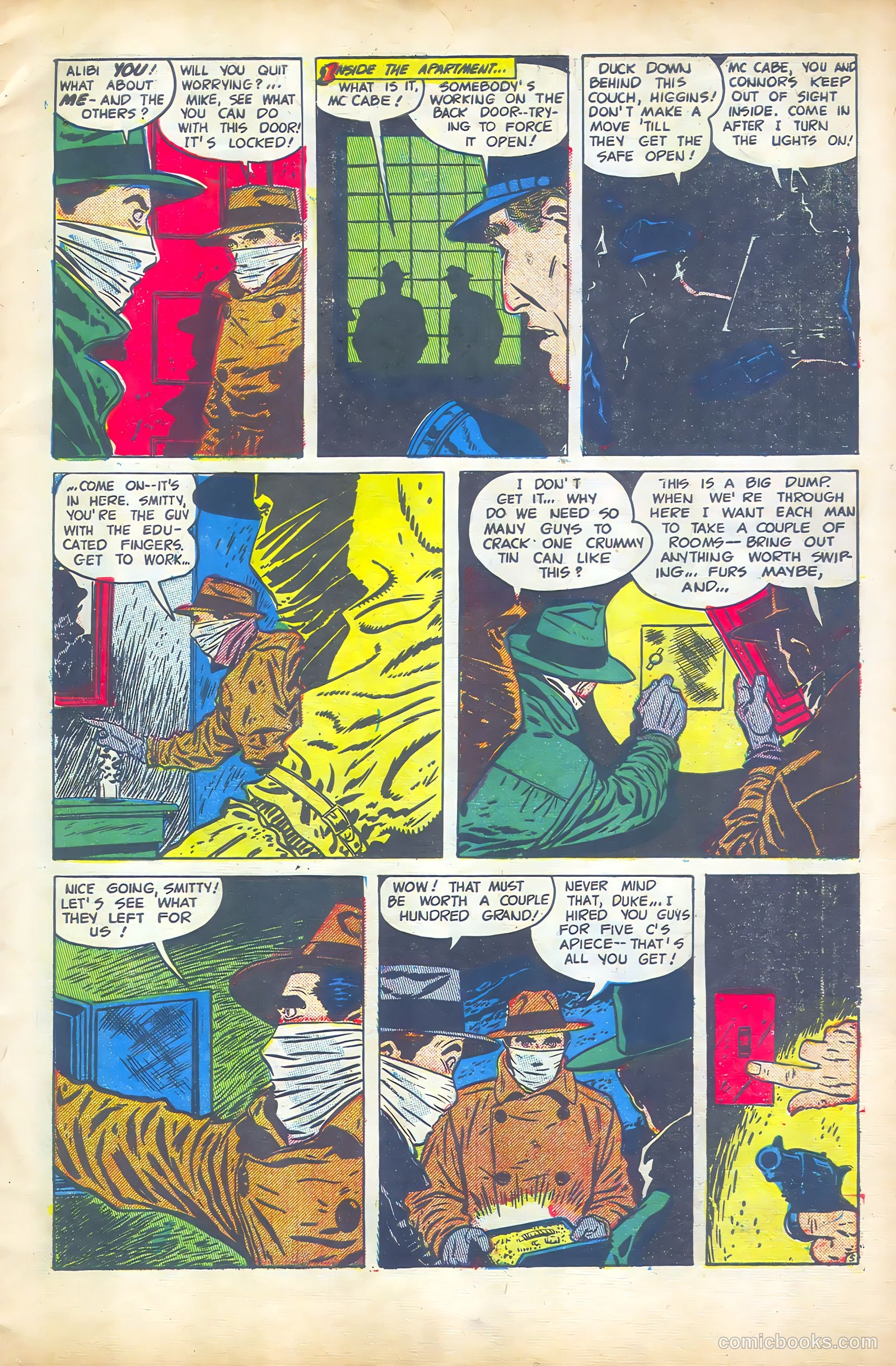 Crime Files #5 (1952) — page 7 of 36