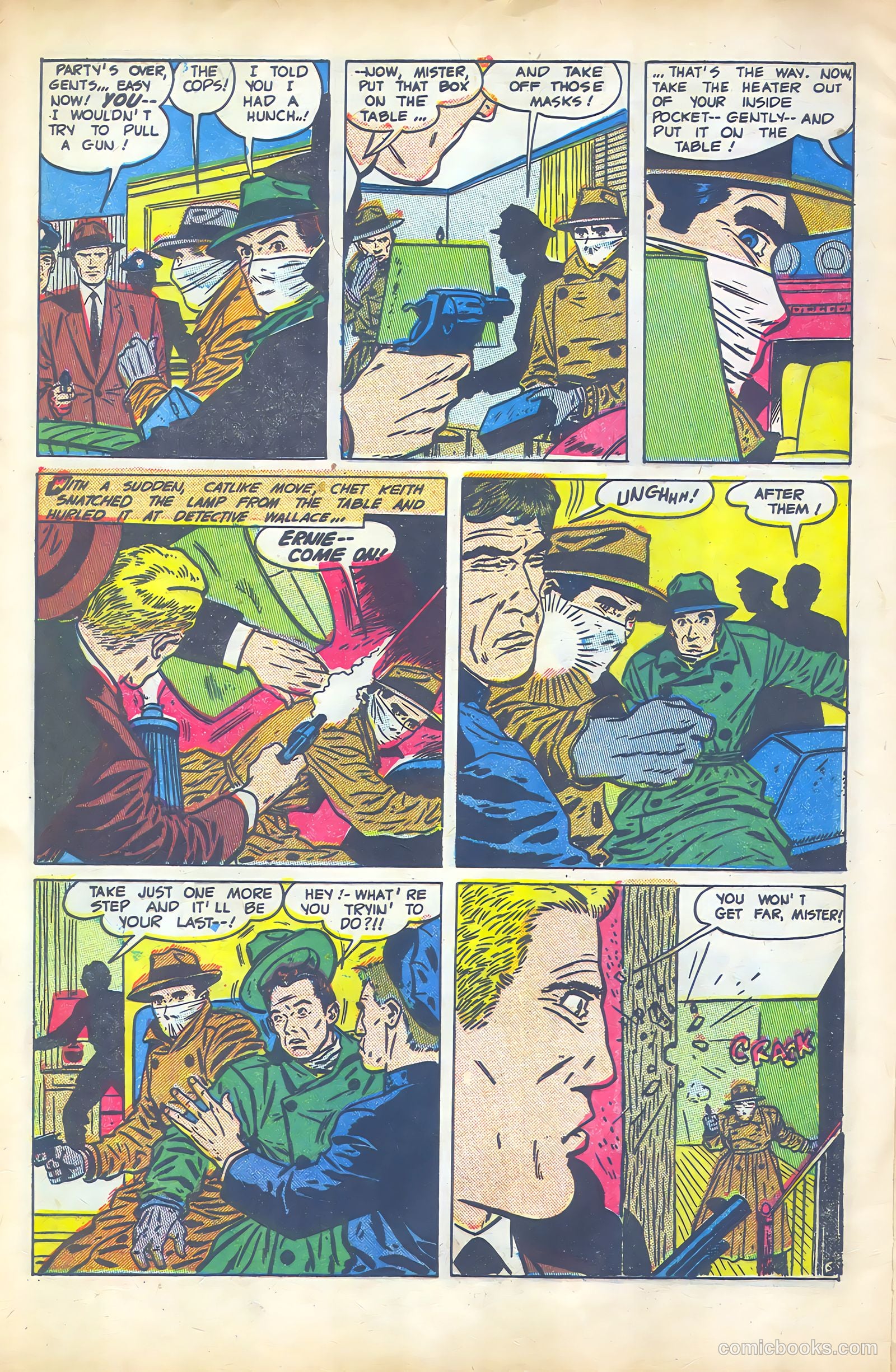 Crime Files #5 (1952) — page 8 of 36