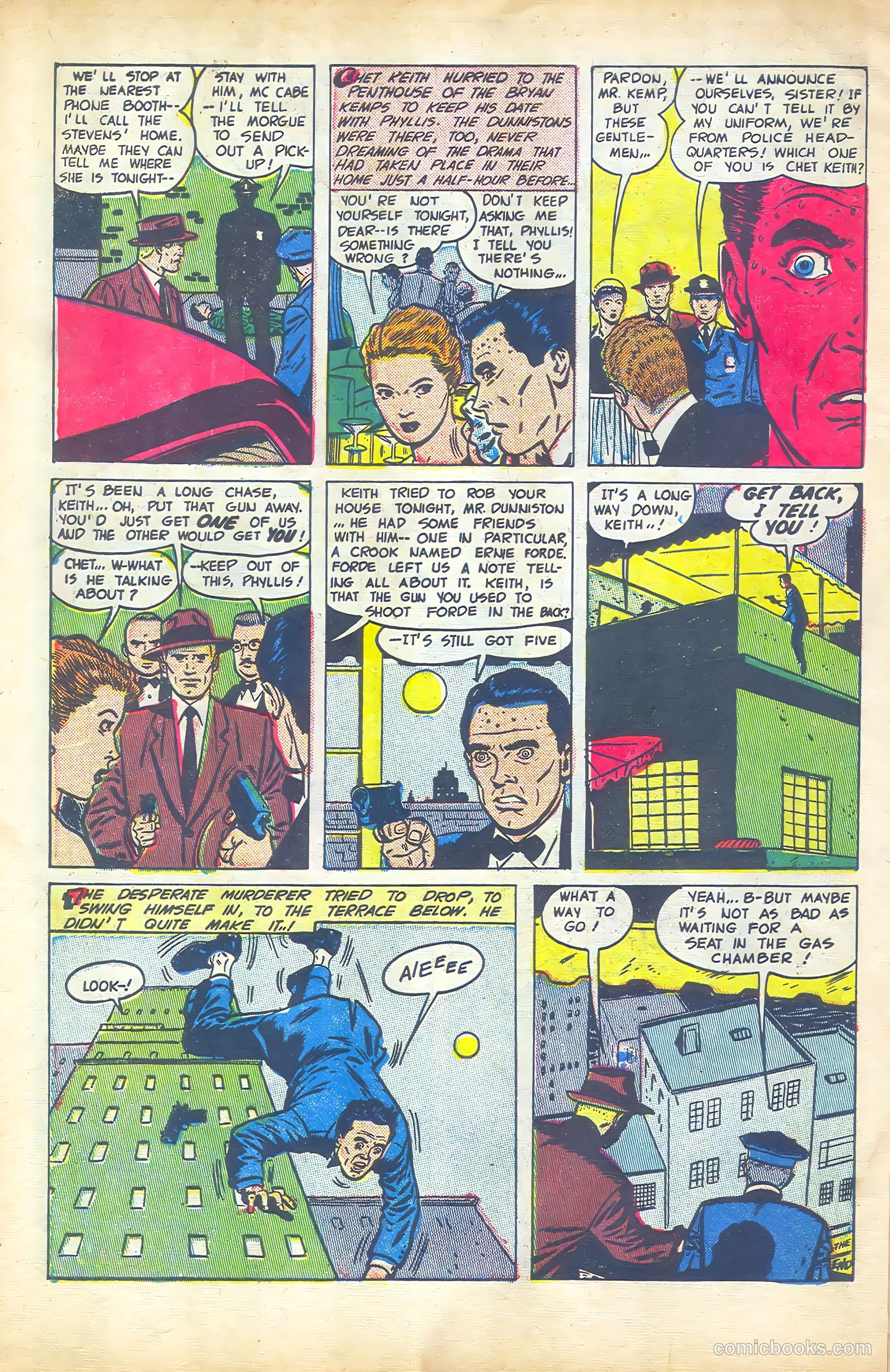 Crime Files #5 (1952) — page 10 of 36