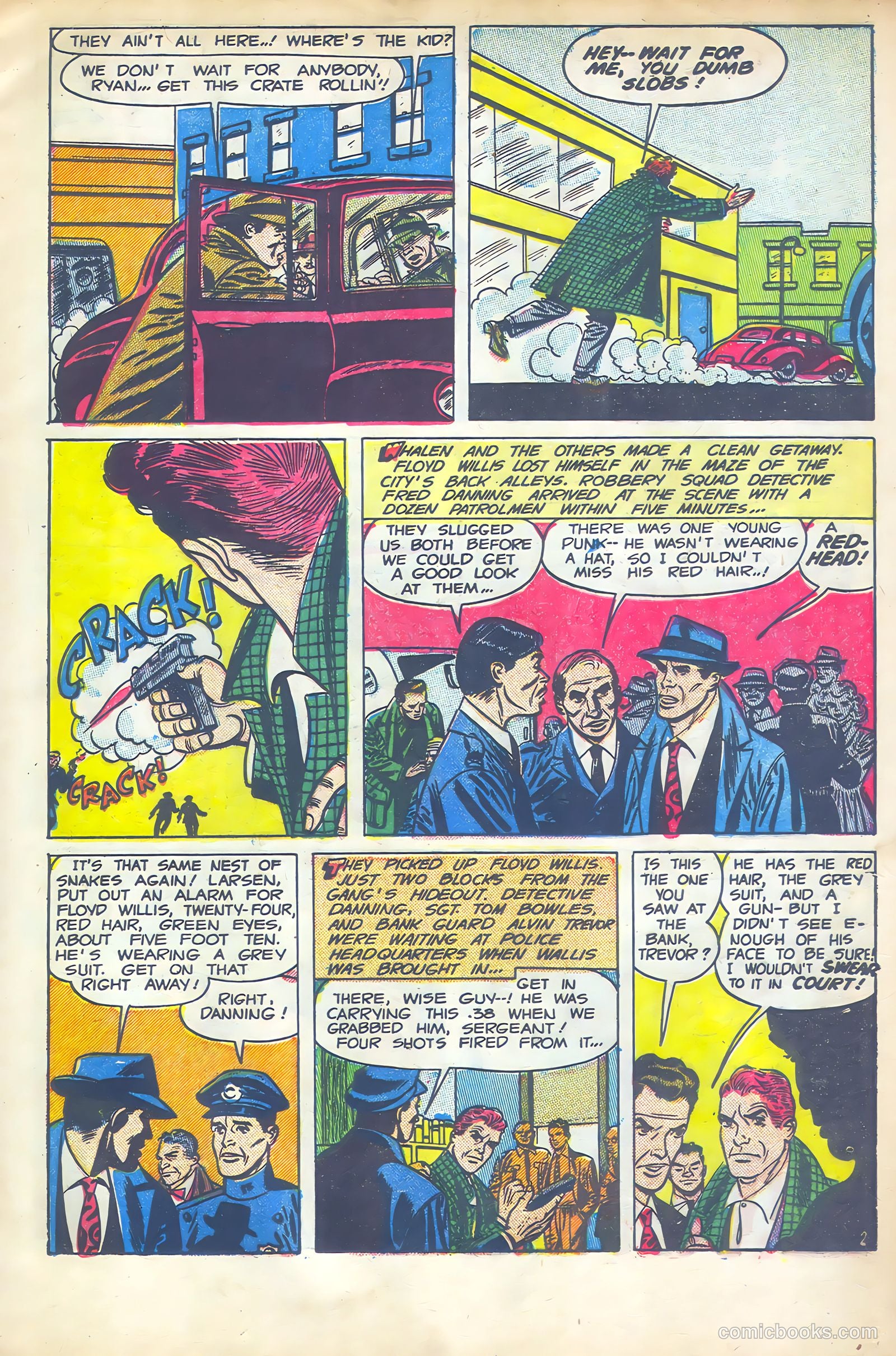 Crime Files #5 (1952) — page 13 of 36