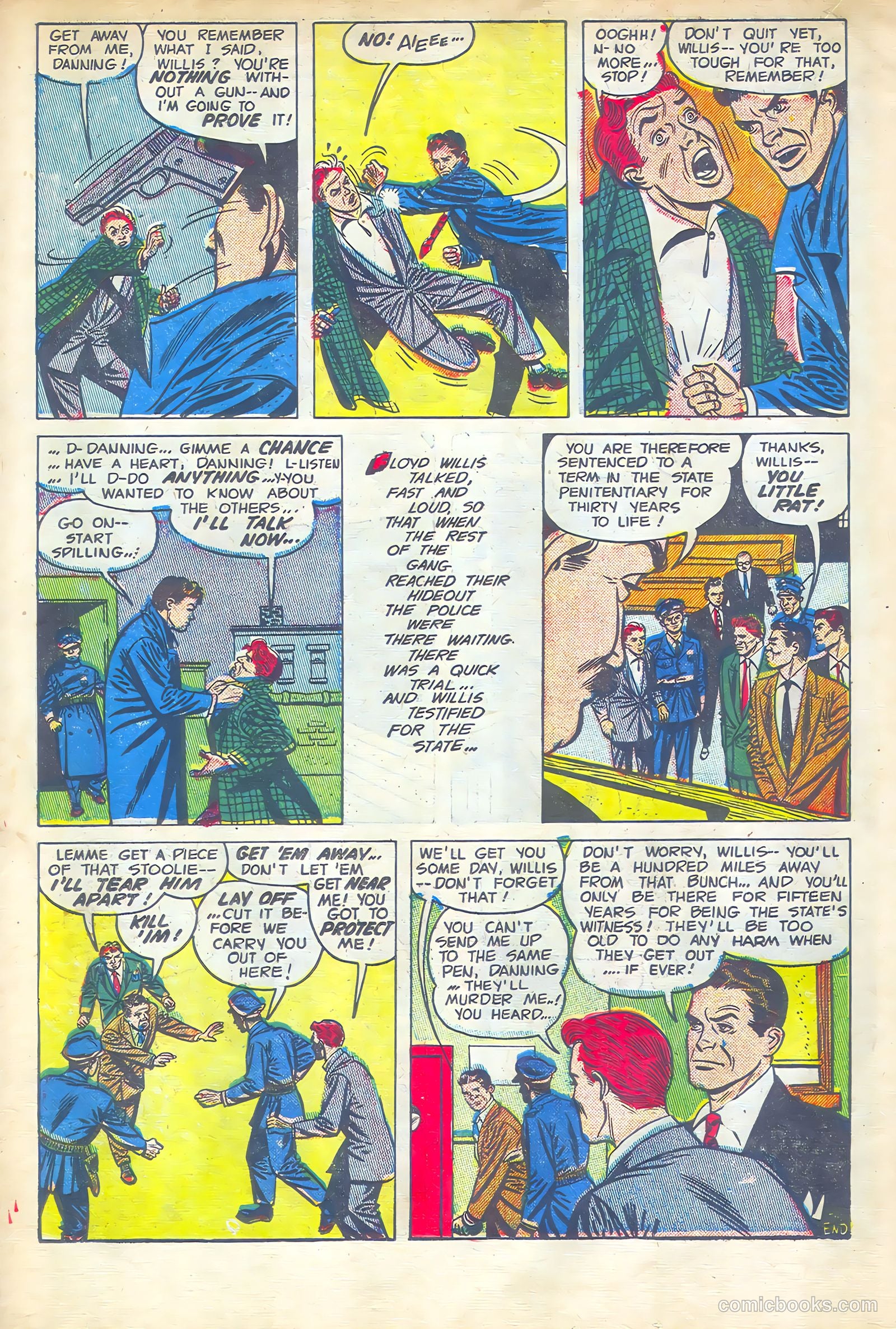 Crime Files #5 (1952) — page 18 of 36