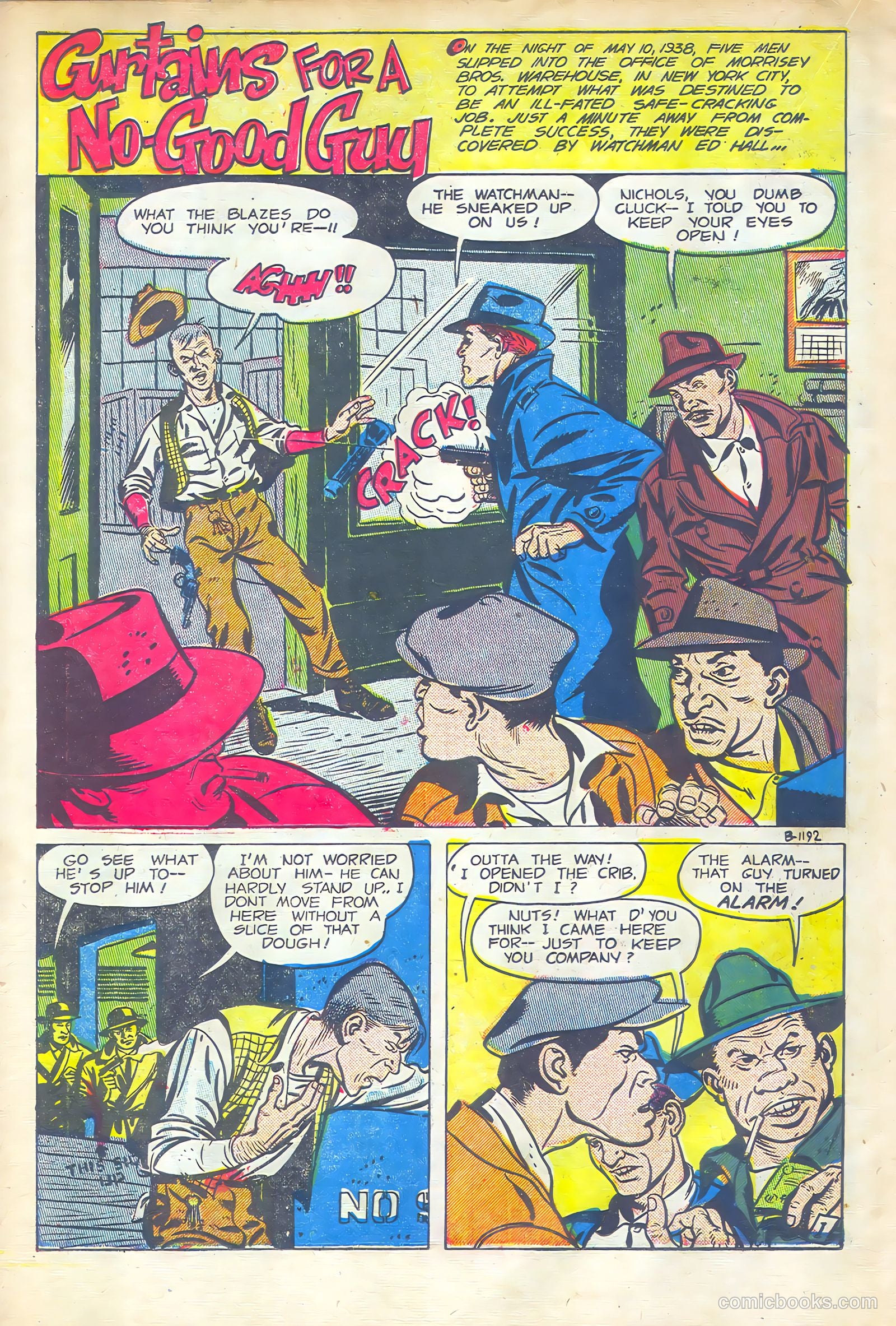 Crime Files #5 (1952) — page 22 of 36