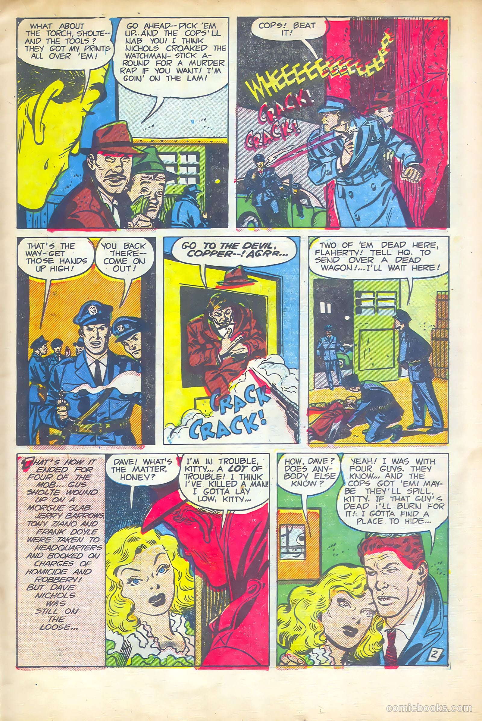 Crime Files #5 (1952) — page 23 of 36