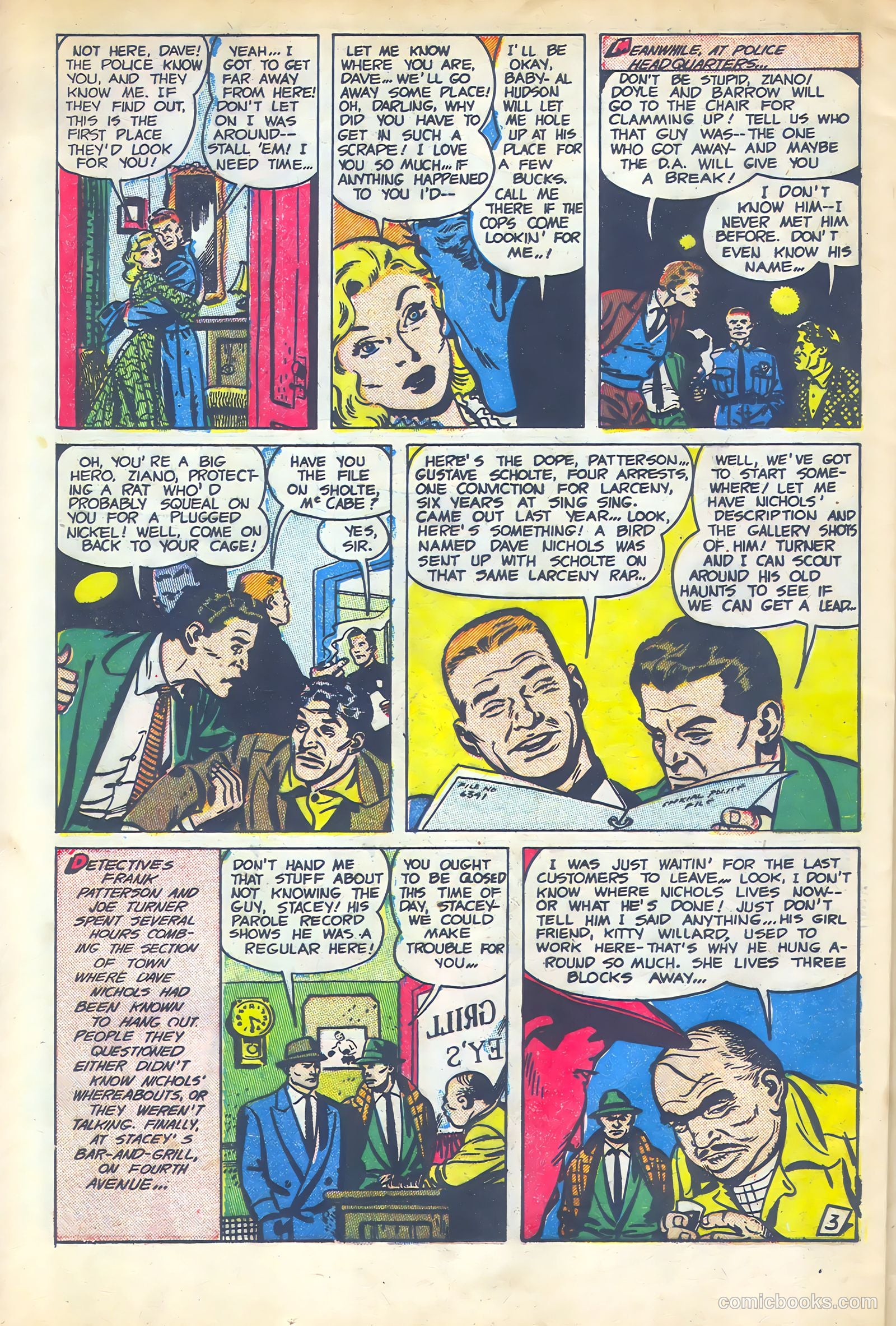 Crime Files #5 (1952) — page 24 of 36