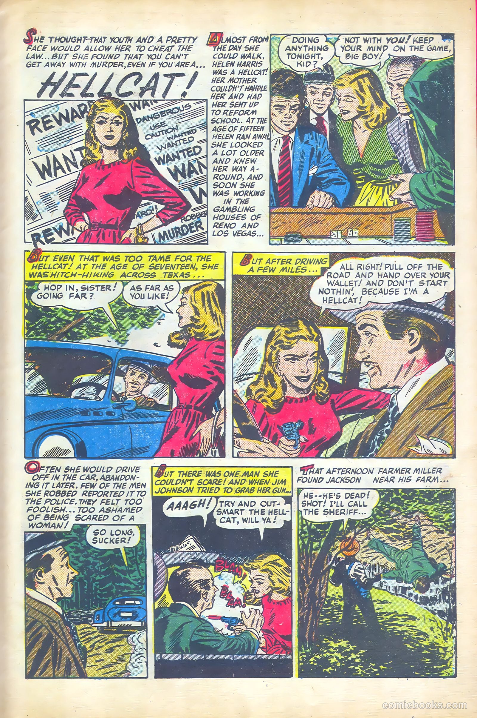 Crime Files #5 (1952) — page 27 of 36