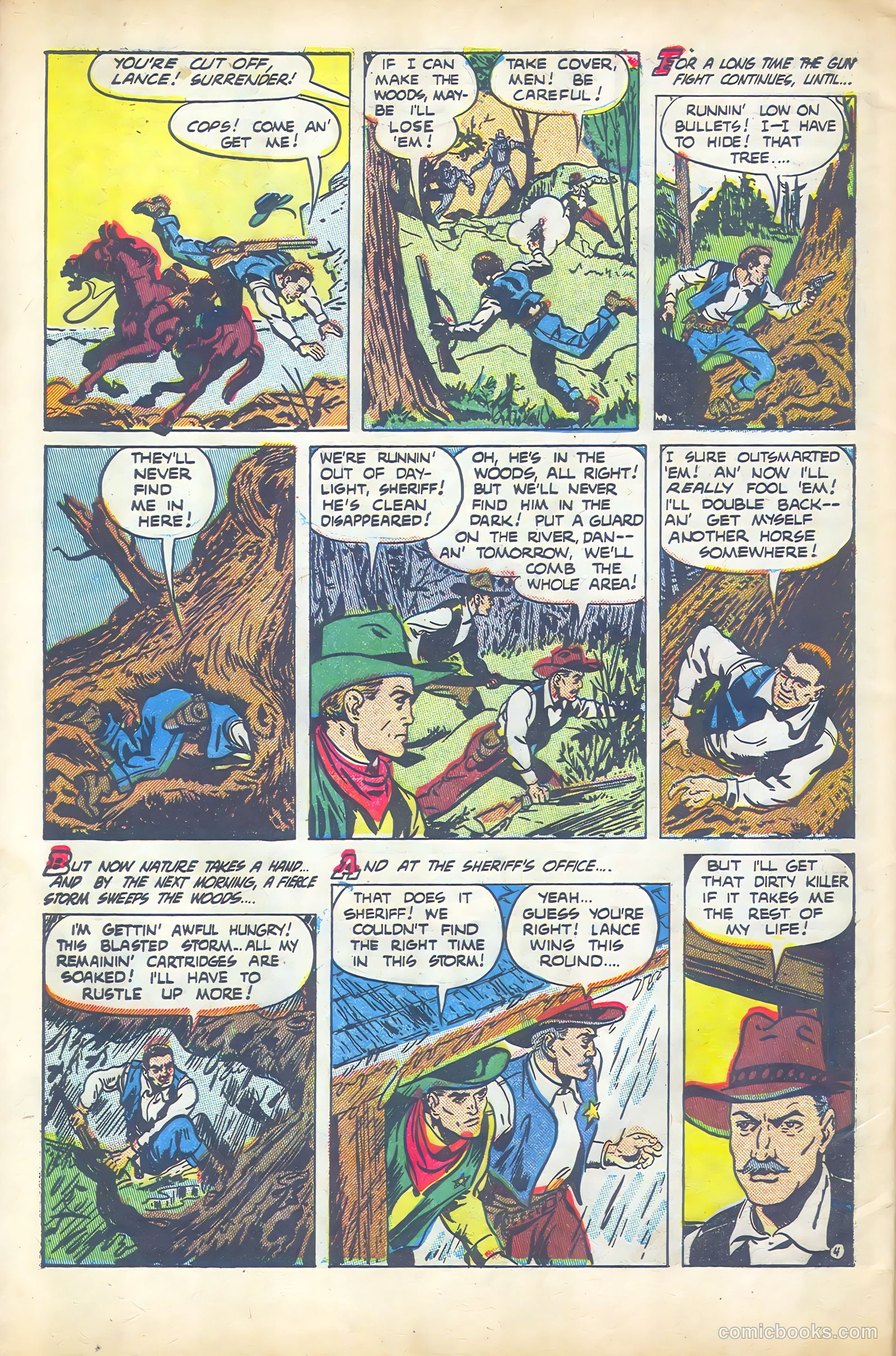 Crime Files #5 (1952) — page 32 of 36