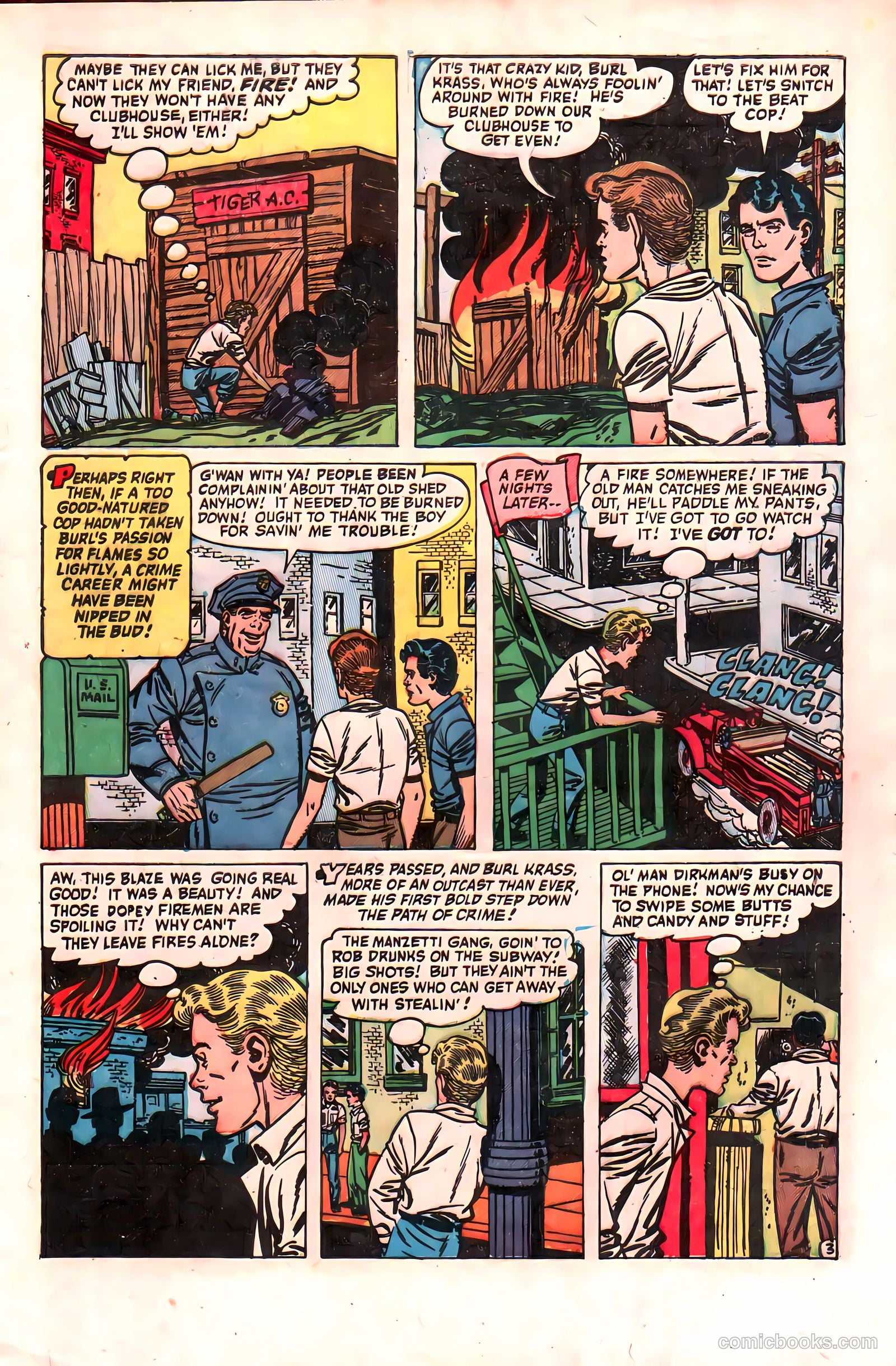 Crime Files #6 (1952) — page 5 of 36