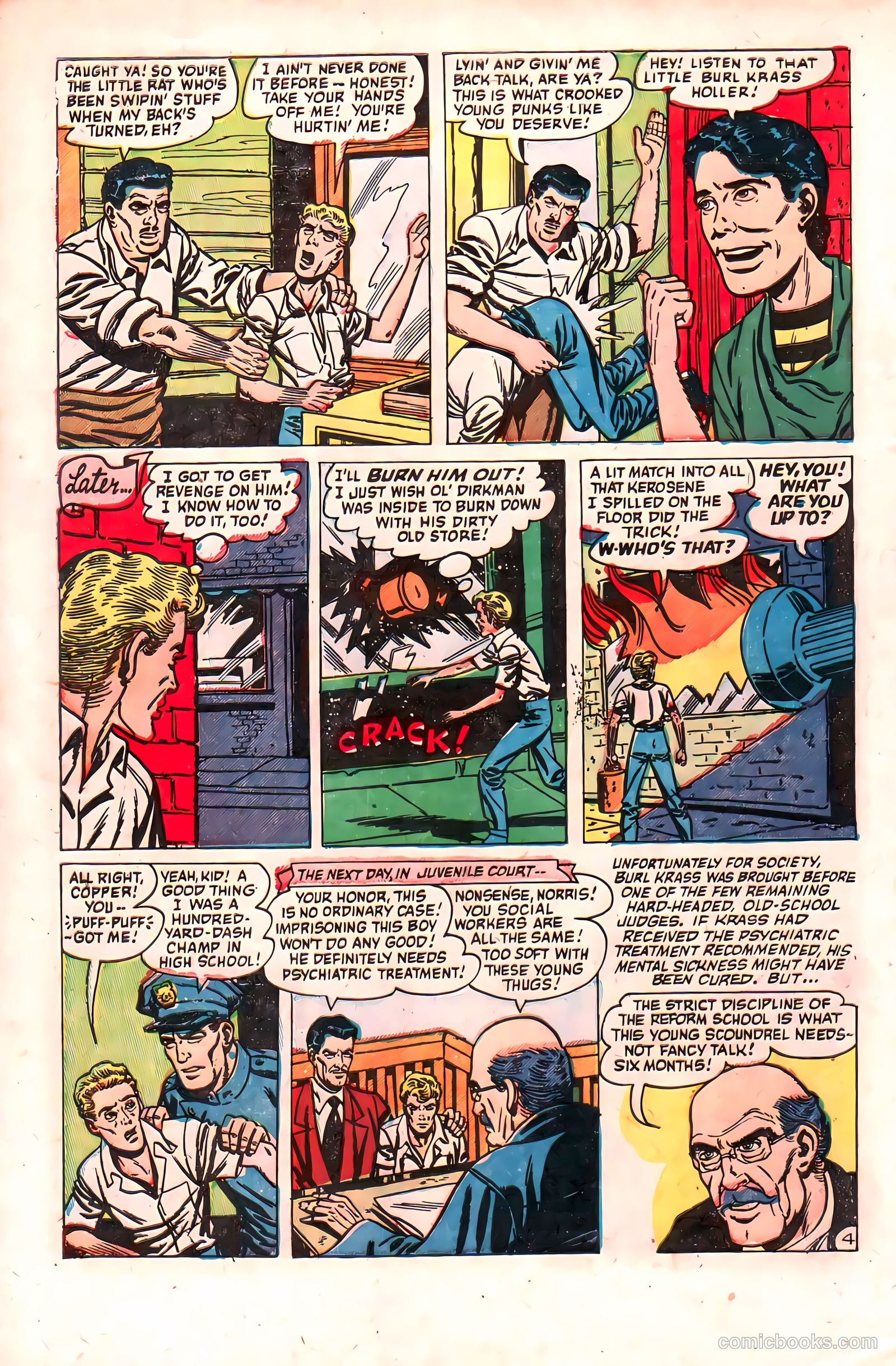 Crime Files #6 (1952) — page 6 of 36