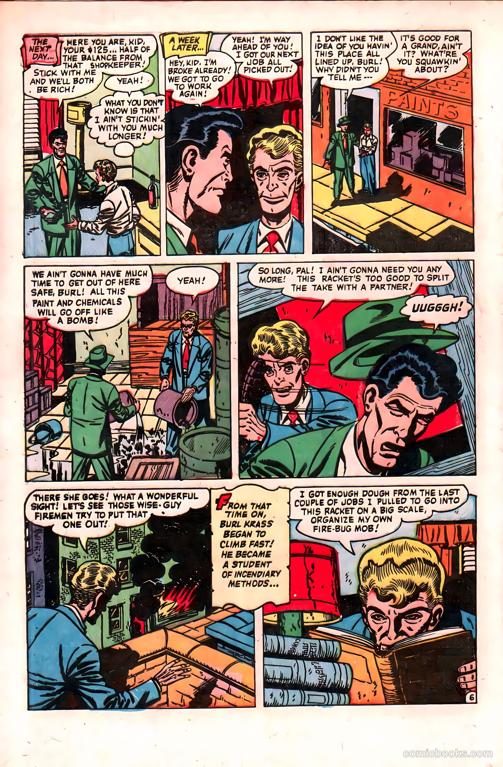 Crime Files #6 (1952) — page 8 of 36