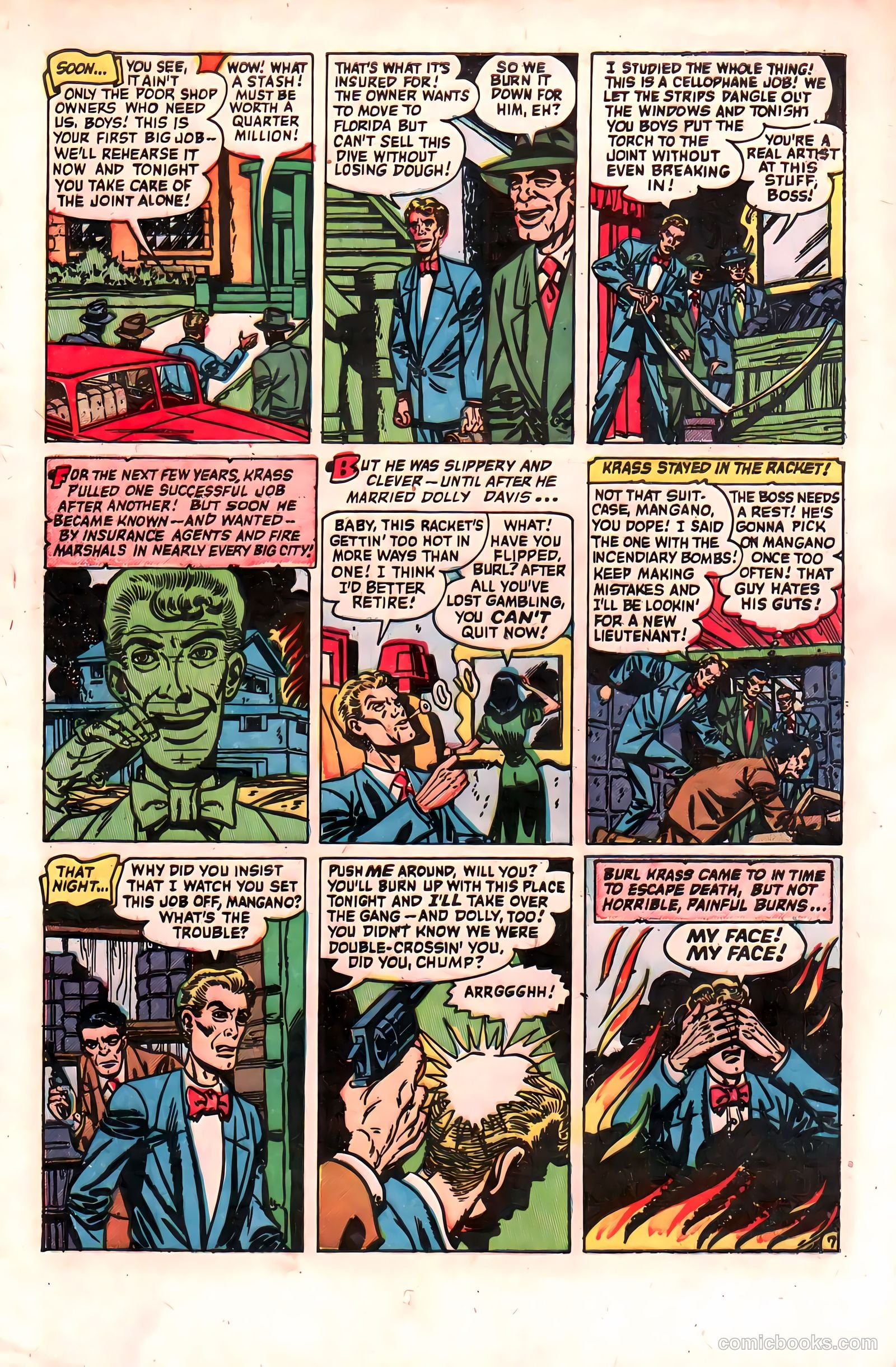 Crime Files #6 (1952) — page 9 of 36
