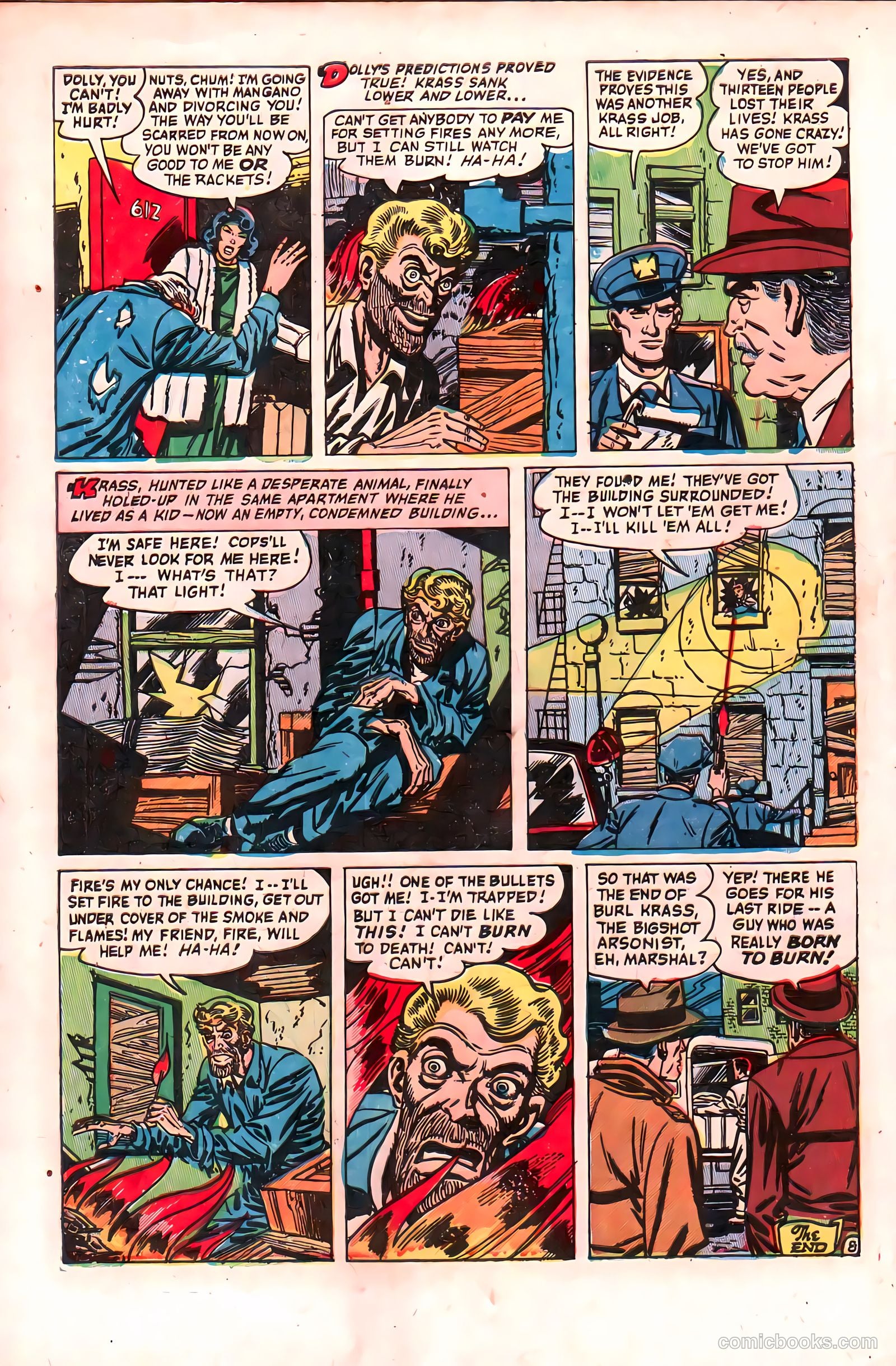Crime Files #6 (1952) — page 10 of 36