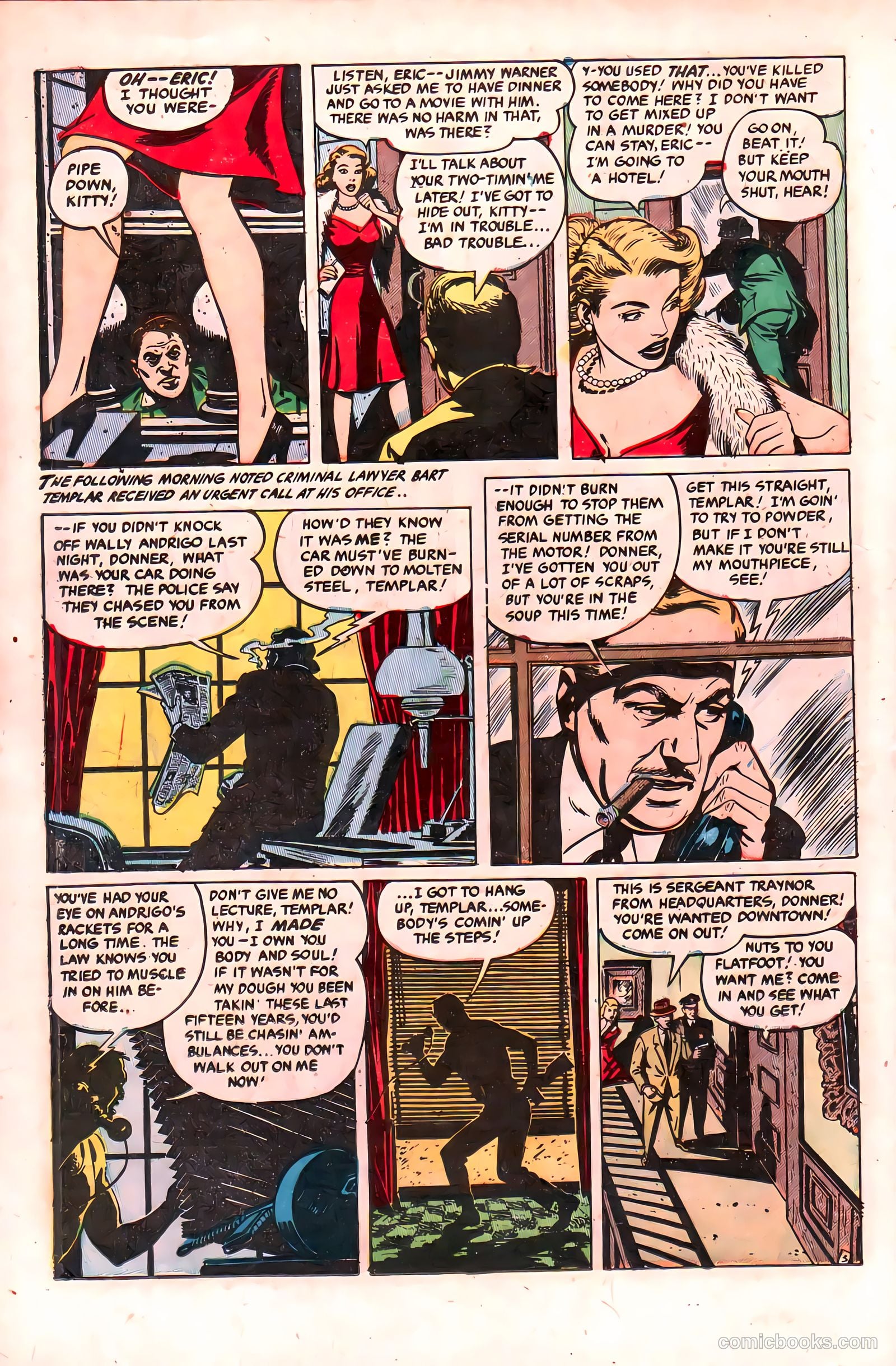 Crime Files #6 (1952) — page 14 of 36