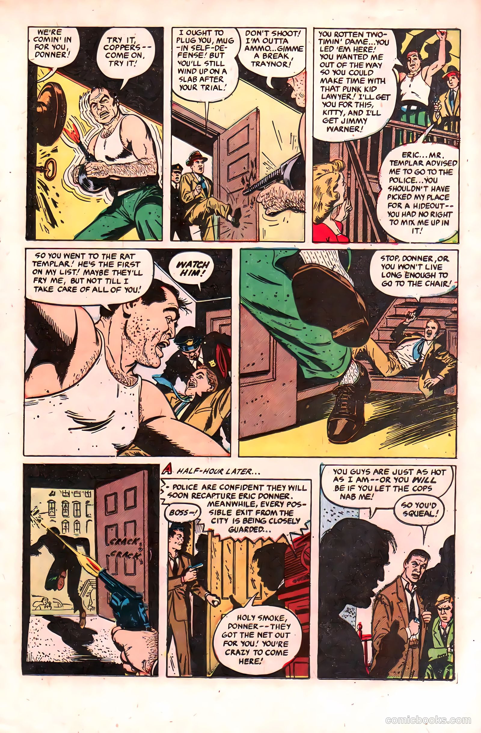 Crime Files #6 (1952) — page 15 of 36