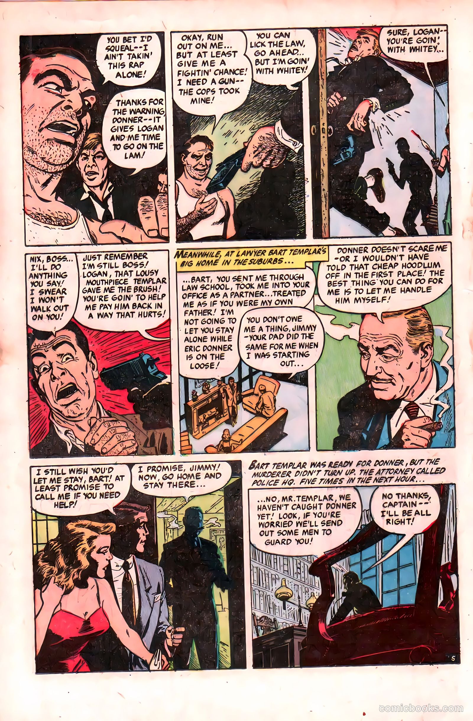 Crime Files #6 (1952) — page 16 of 36