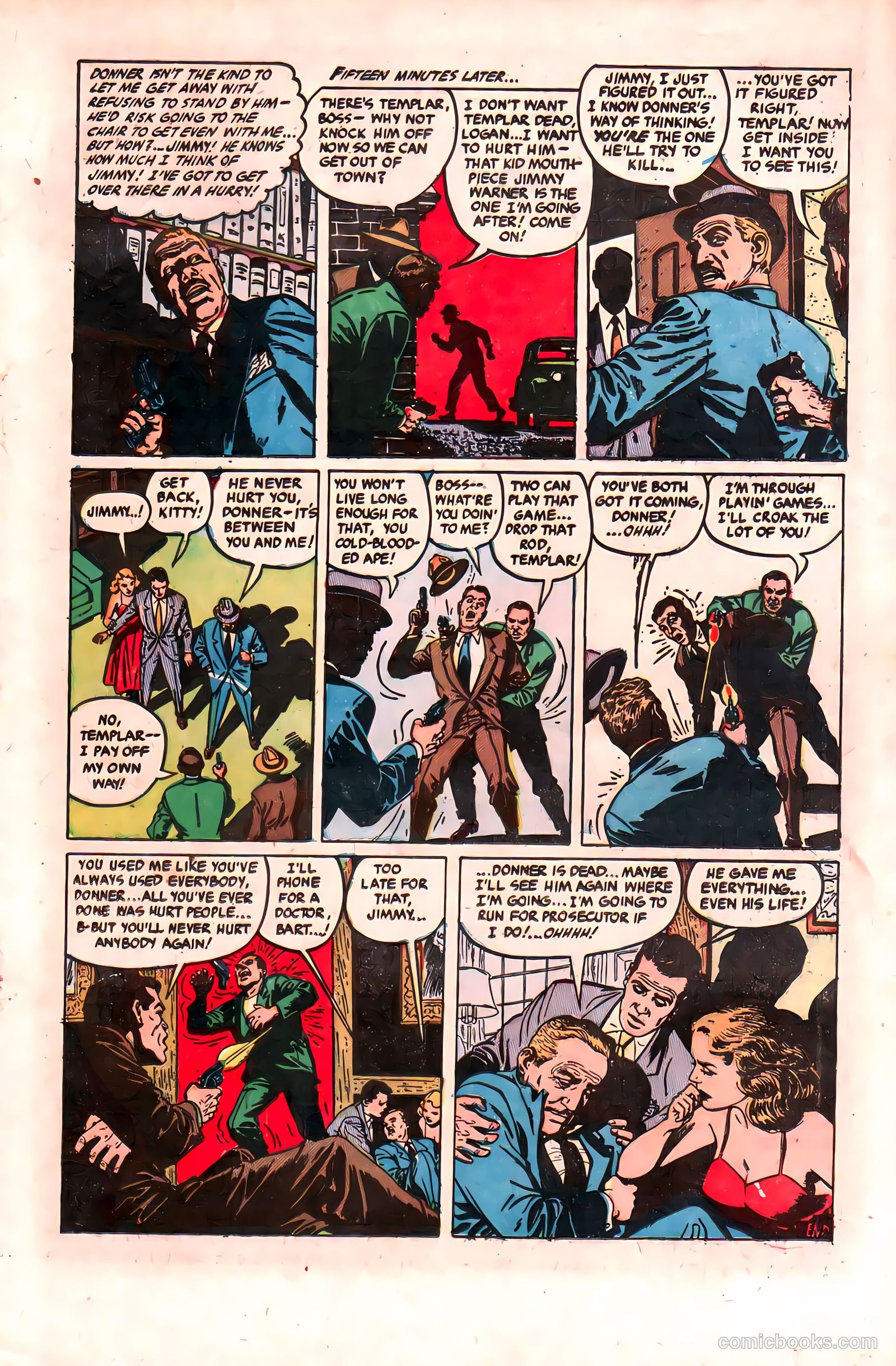 Crime Files #6 (1952) — page 17 of 36