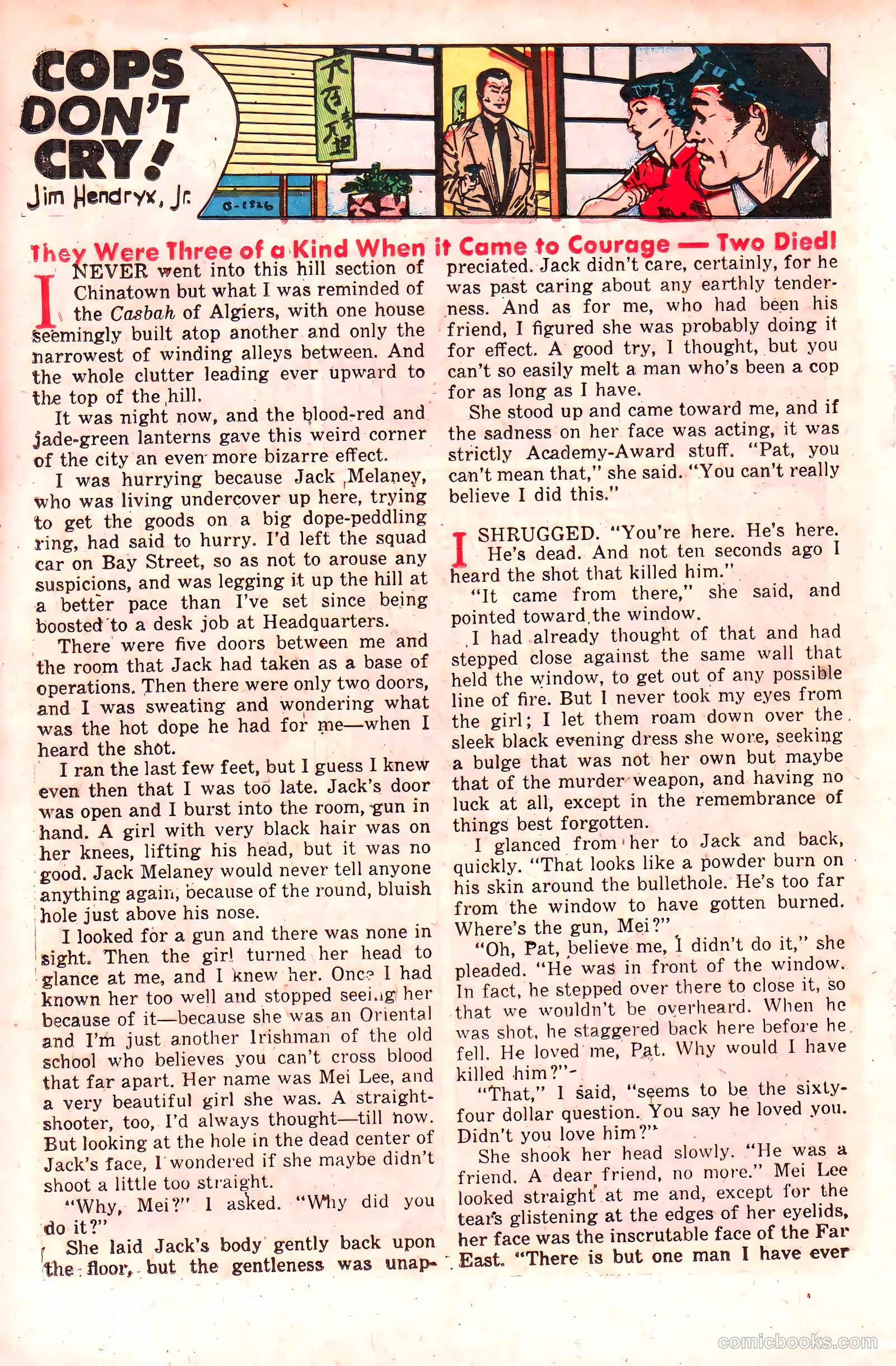 Crime Files #6 (1952) — page 18 of 36