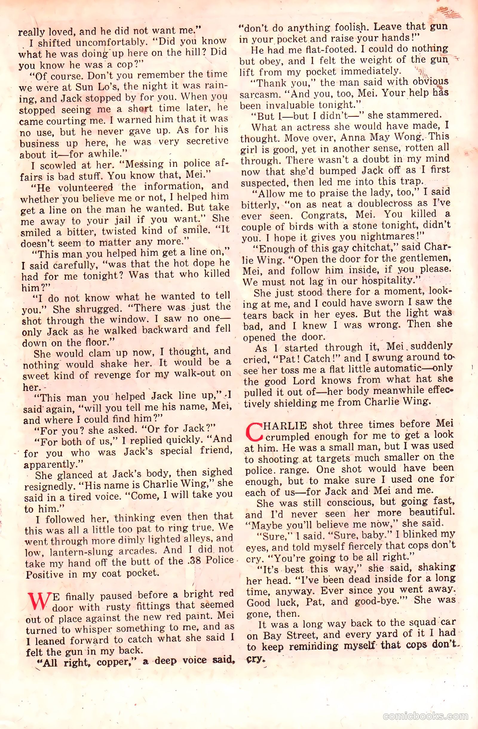 Crime Files #6 (1952) — page 19 of 36