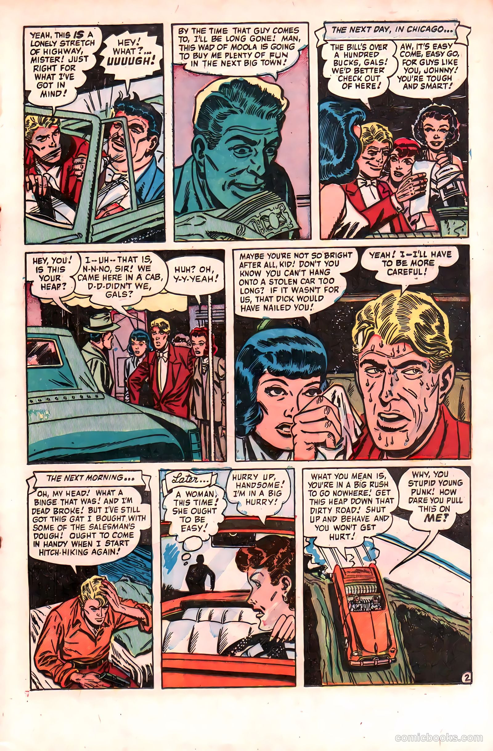 Crime Files #6 (1952) — page 21 of 36