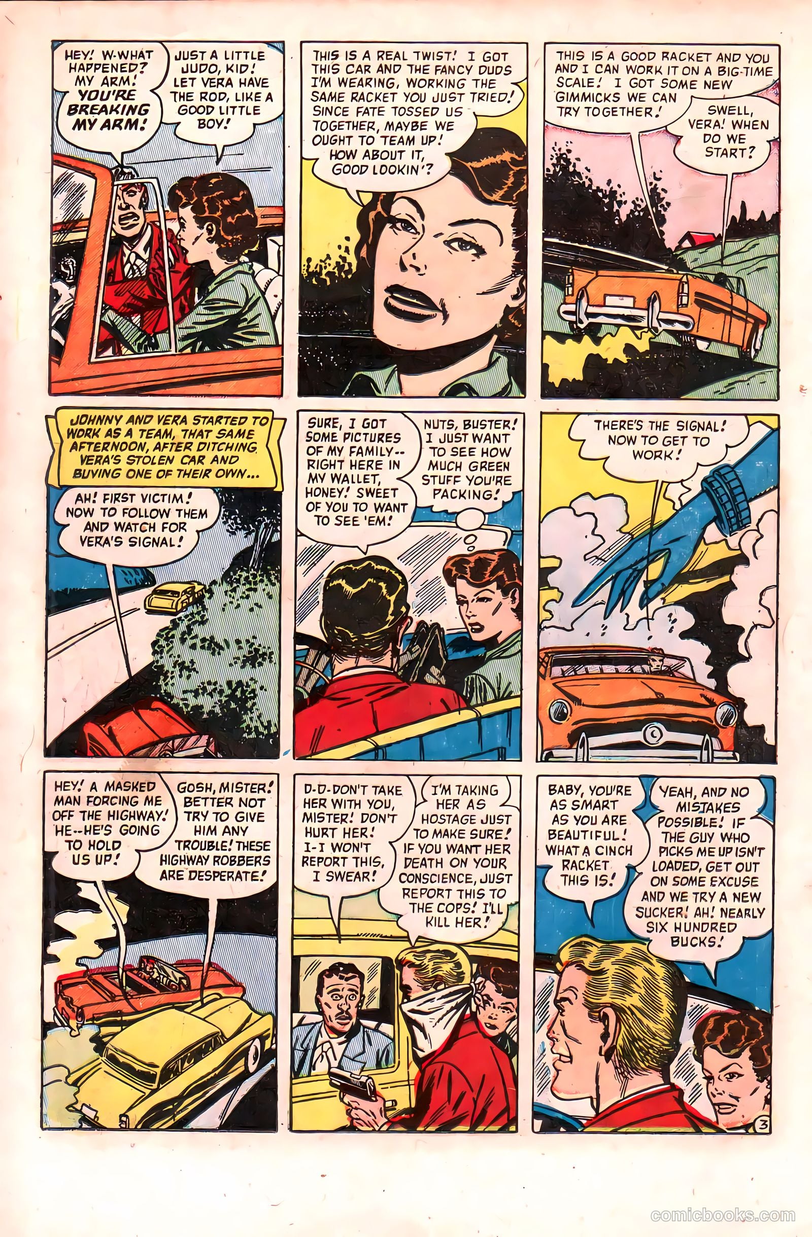 Crime Files #6 (1952) — page 22 of 36