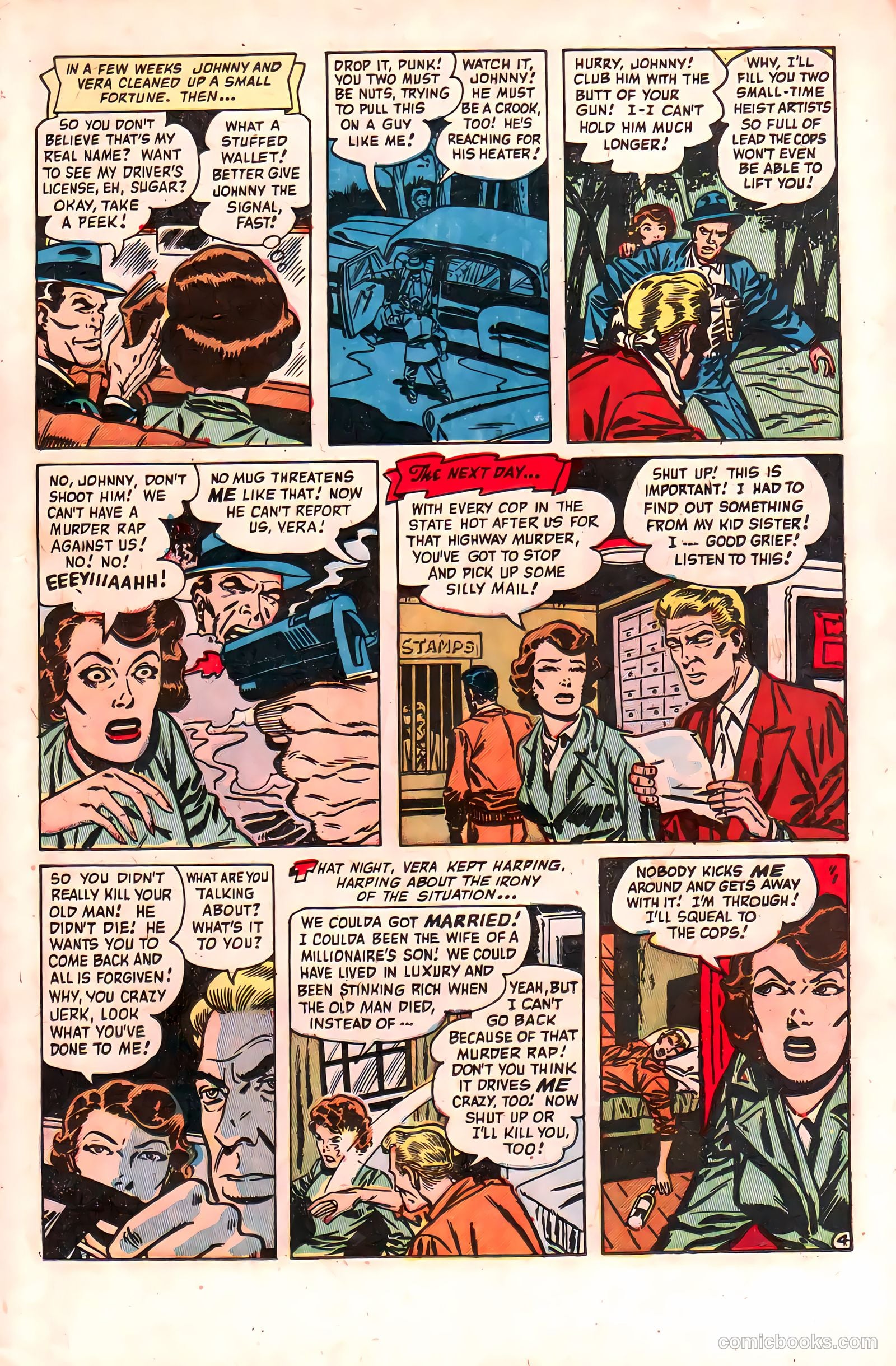 Crime Files #6 (1952) — page 23 of 36