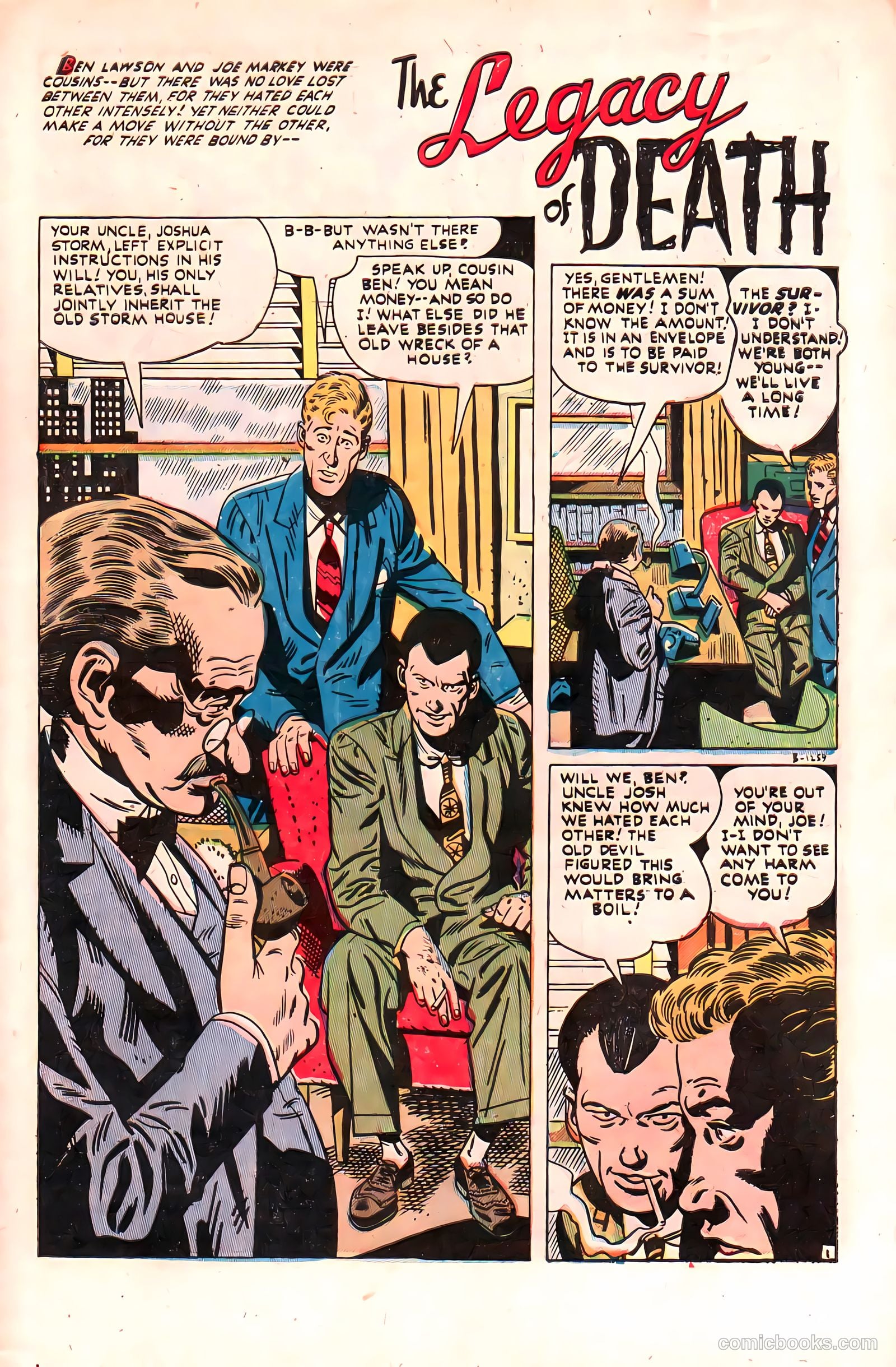 Crime Files #6 (1952) — page 27 of 36