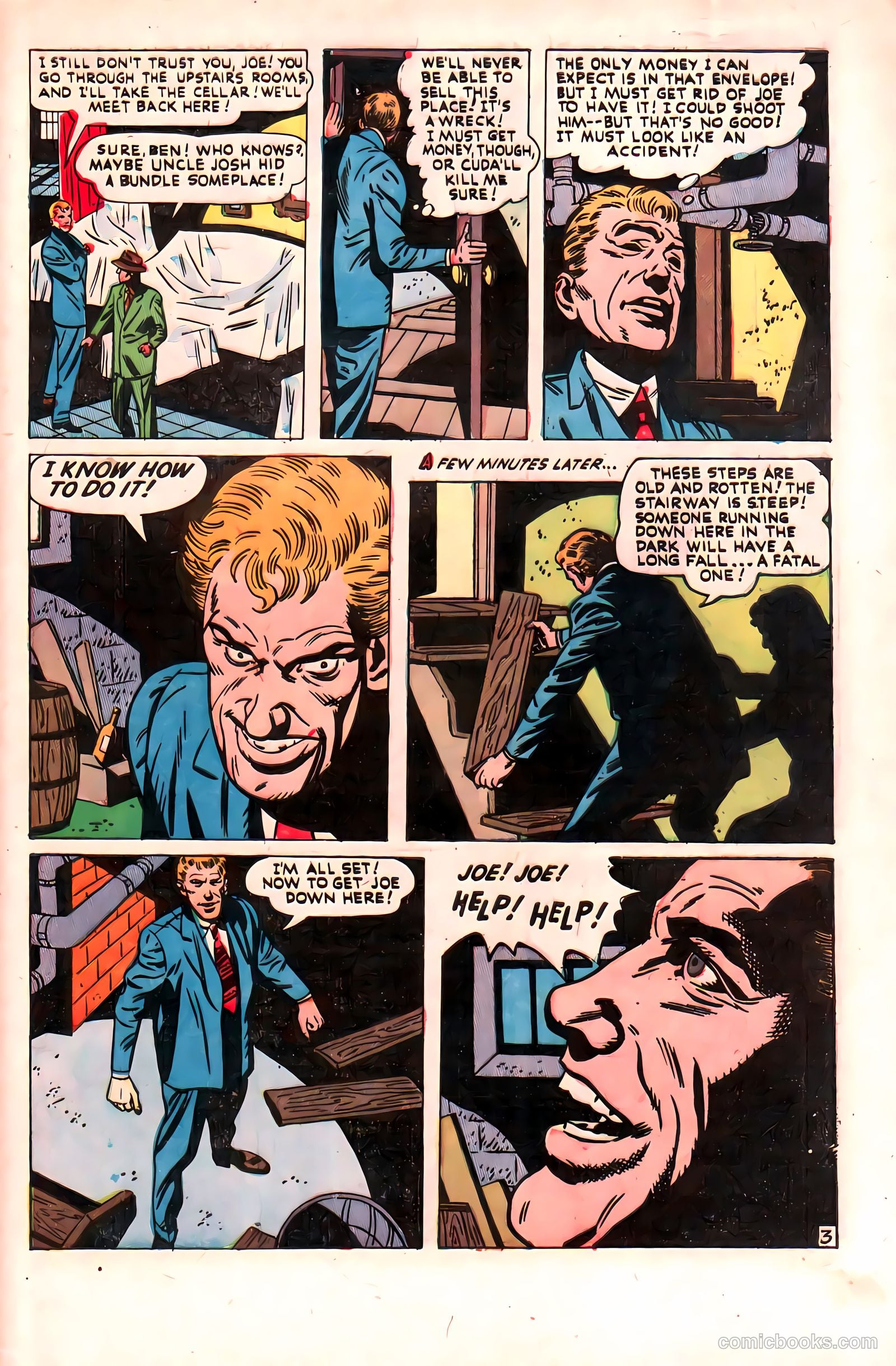Crime Files #6 (1952) — page 29 of 36