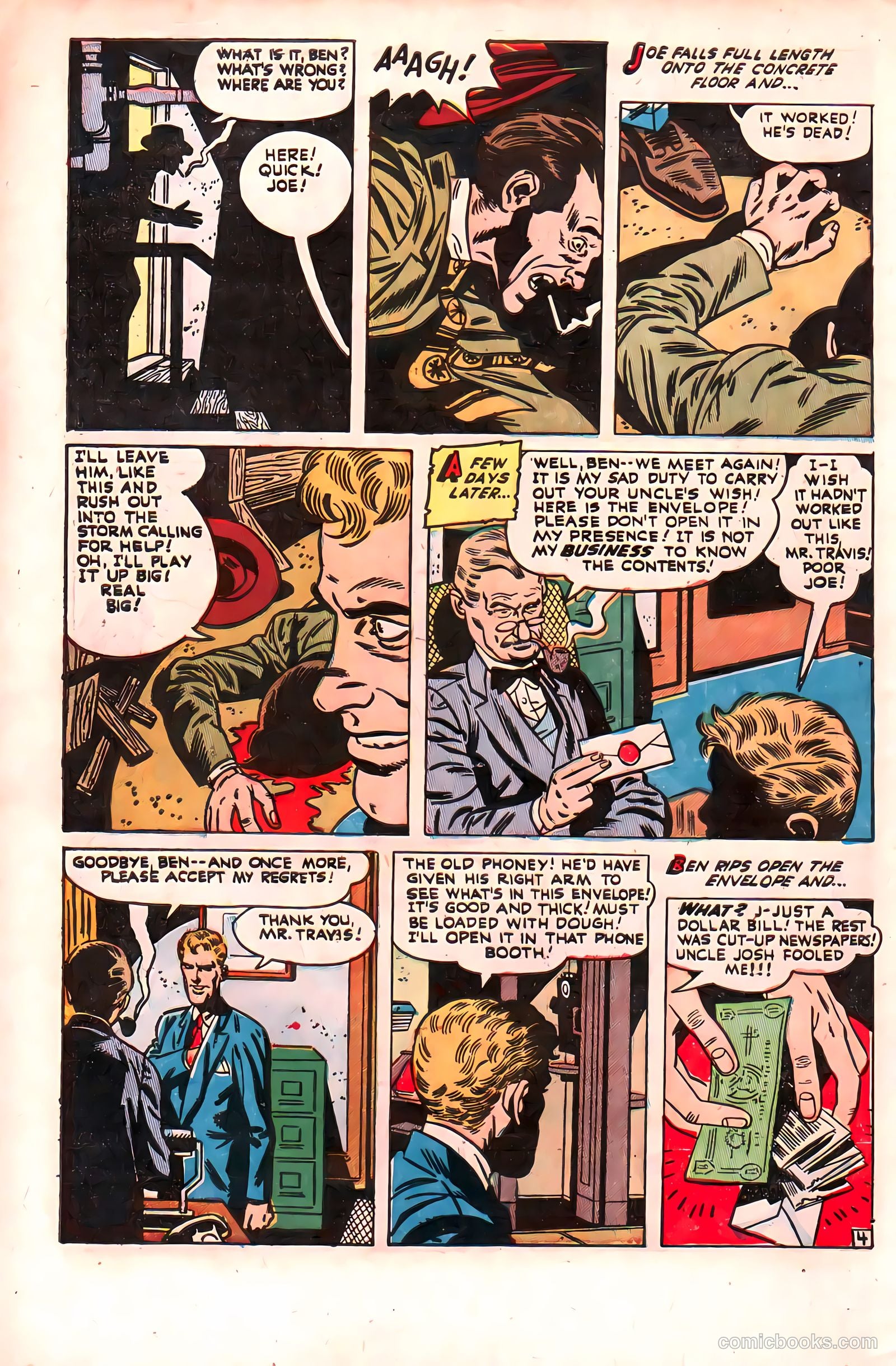 Crime Files #6 (1952) — page 30 of 36