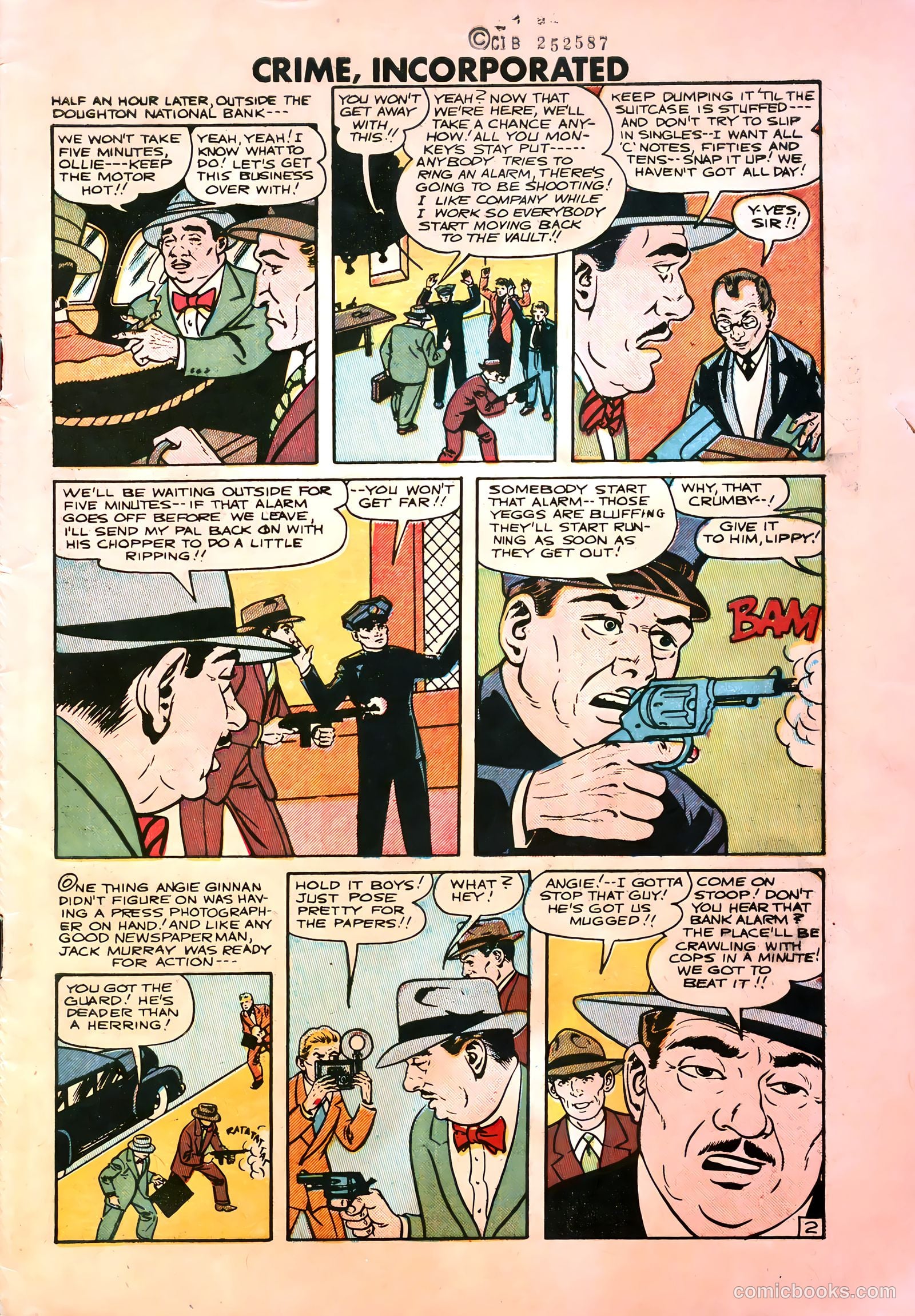 Crime Incorporated #2 (1950) — page 3 of 36