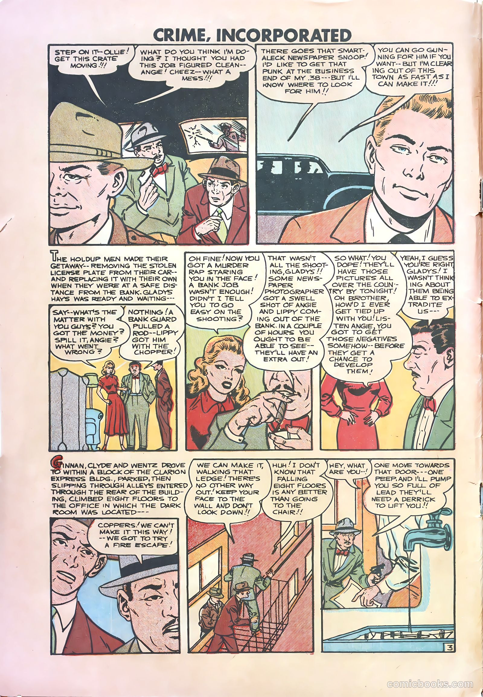 Crime Incorporated #2 (1950) — page 4 of 36