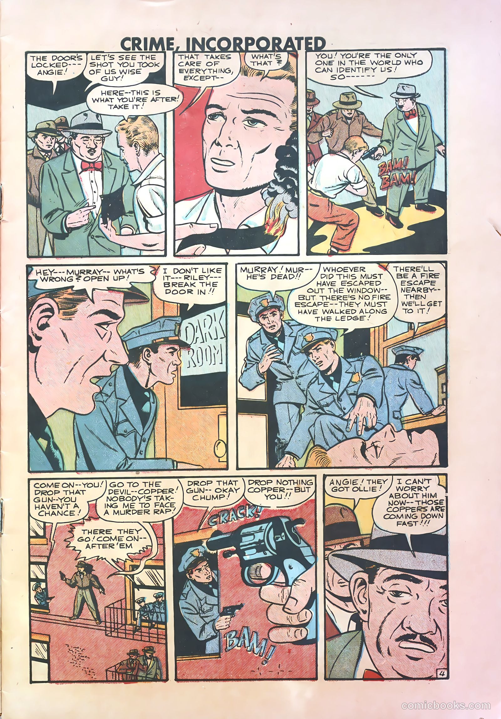 Crime Incorporated #2 (1950) — page 5 of 36