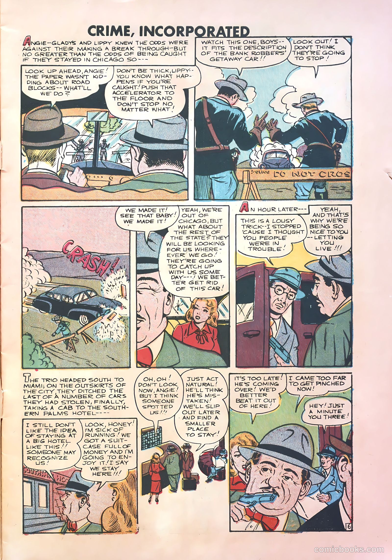 Crime Incorporated #2 (1950) — page 7 of 36