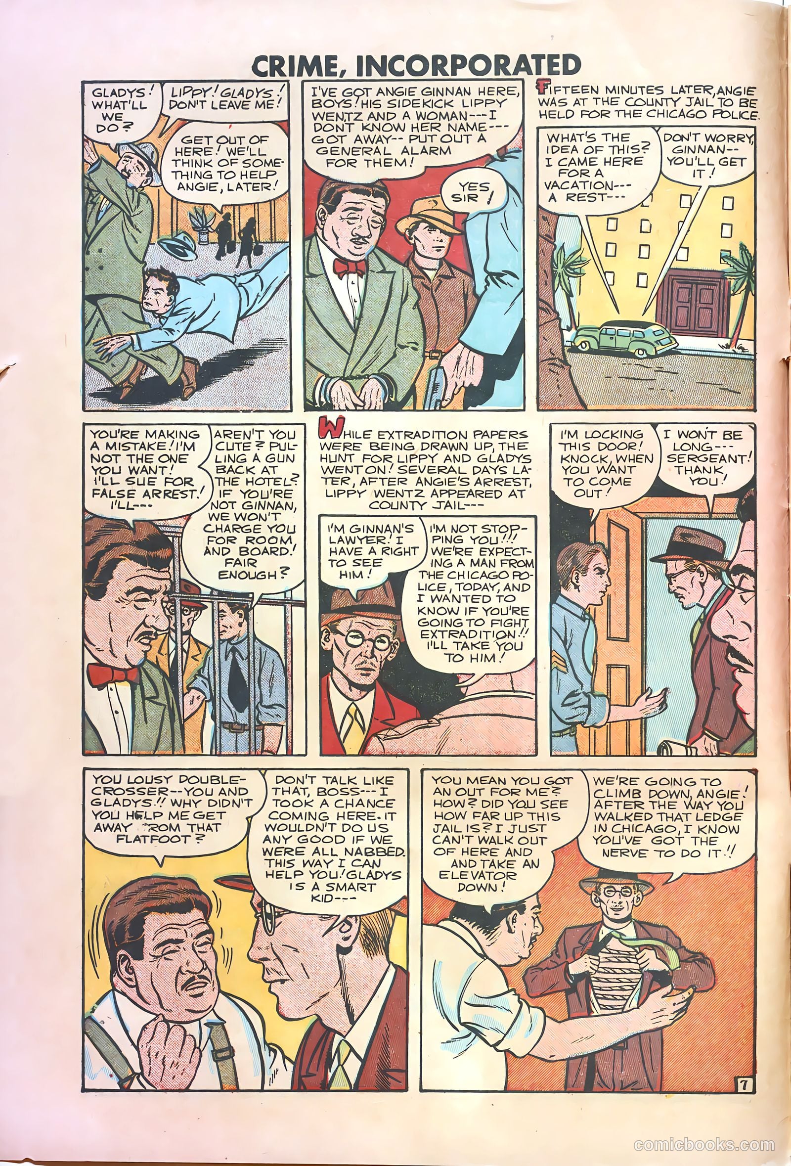 Crime Incorporated #2 (1950) — page 8 of 36